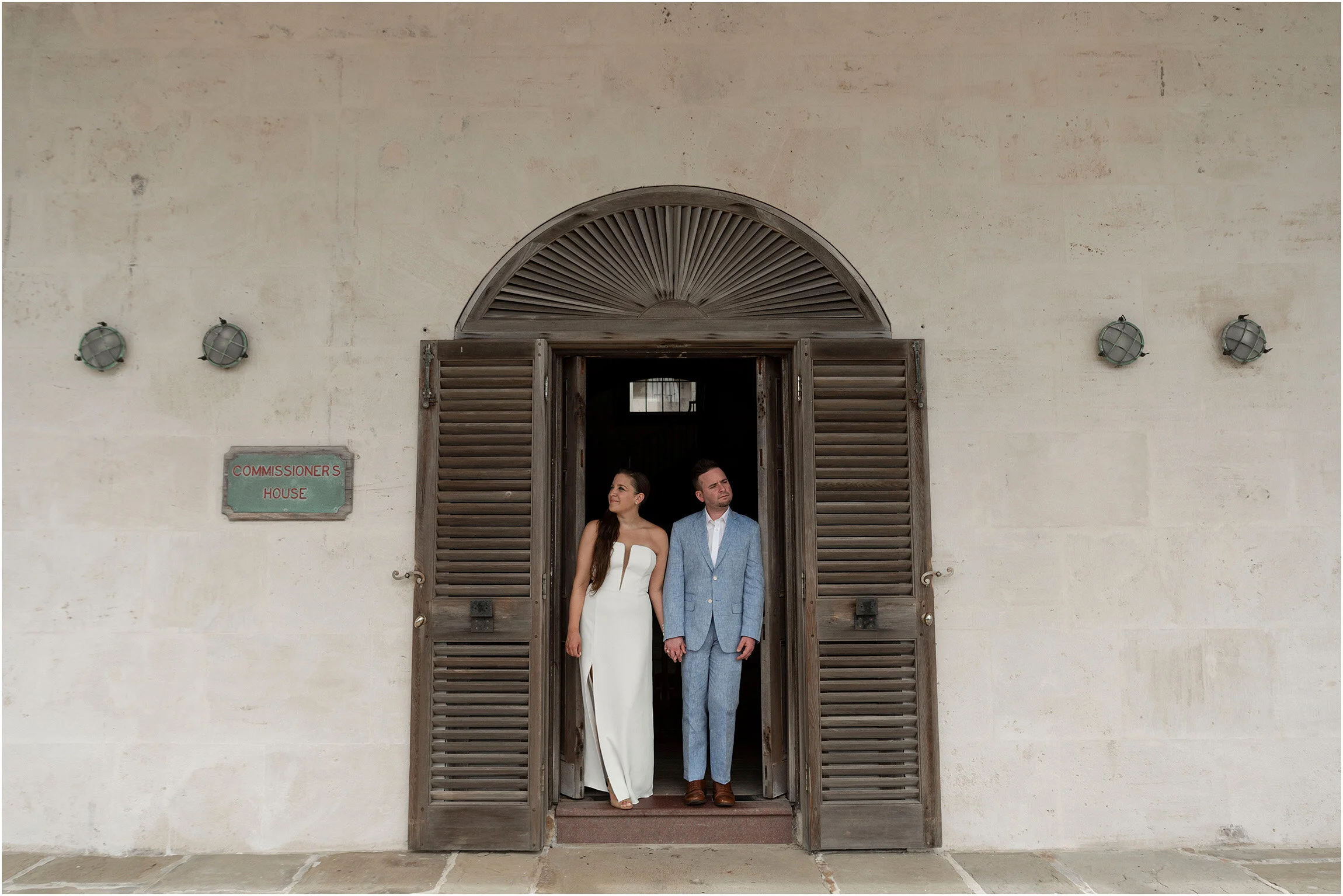 Elopement: Christina &amp; Jesse - Royal Naval Dockyard