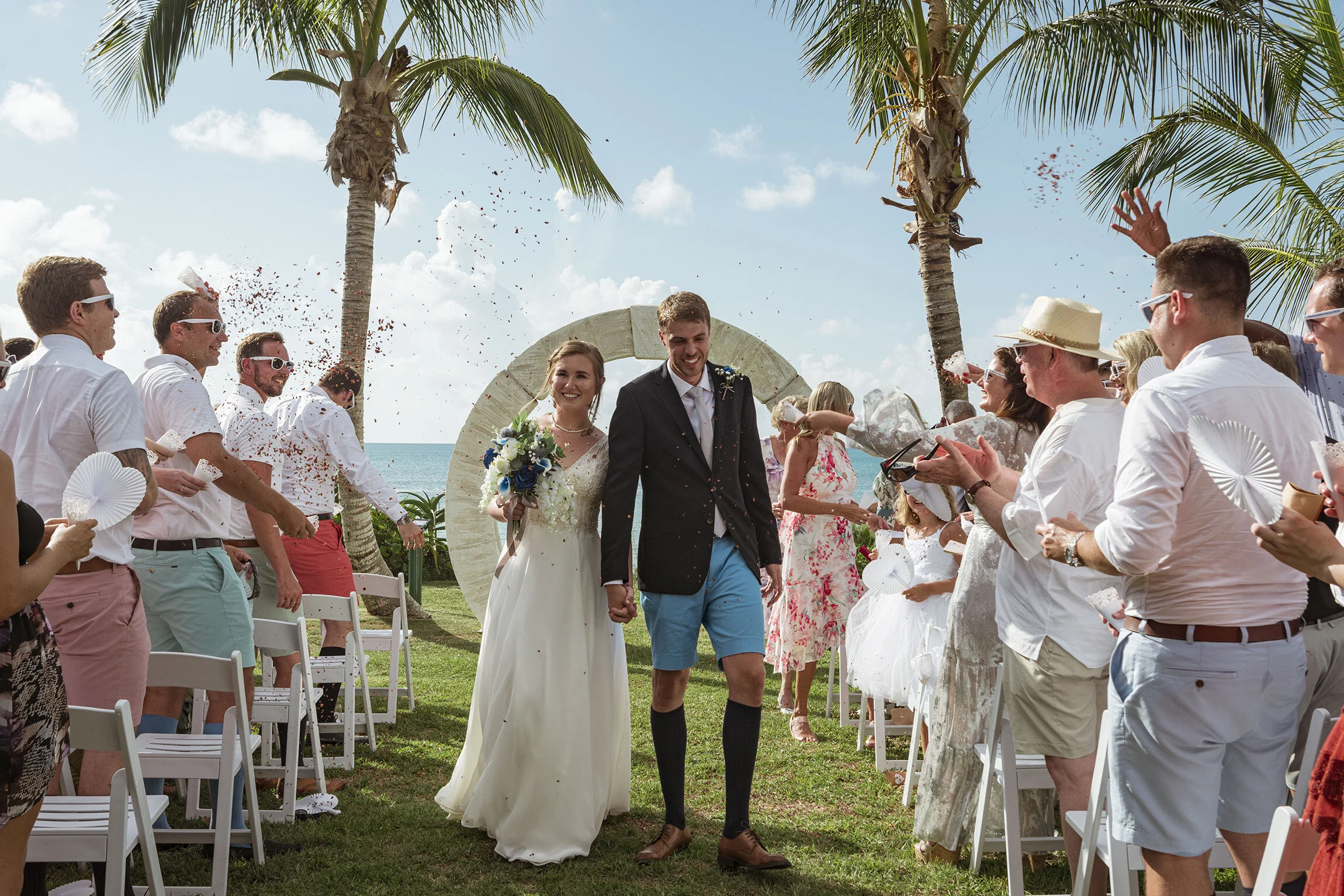    Wedding: Claire &amp; Matt   hew -  Held and Planned by  Cambridge Beaches  