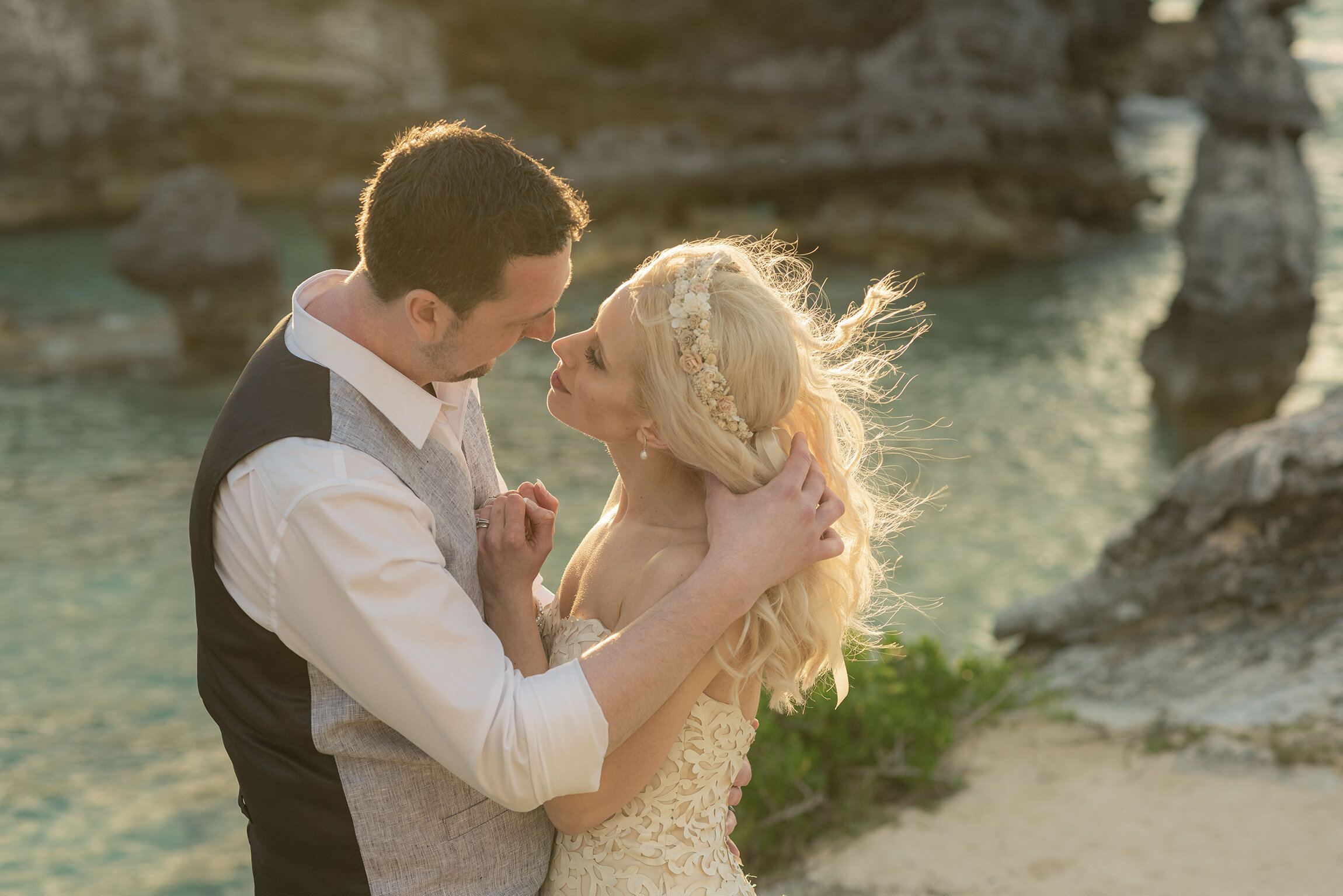   Elopement: Stephanie &amp; Rick    -  Held at The  Unfinished Church  &amp; Planned by  Bridal Suite Bermuda  