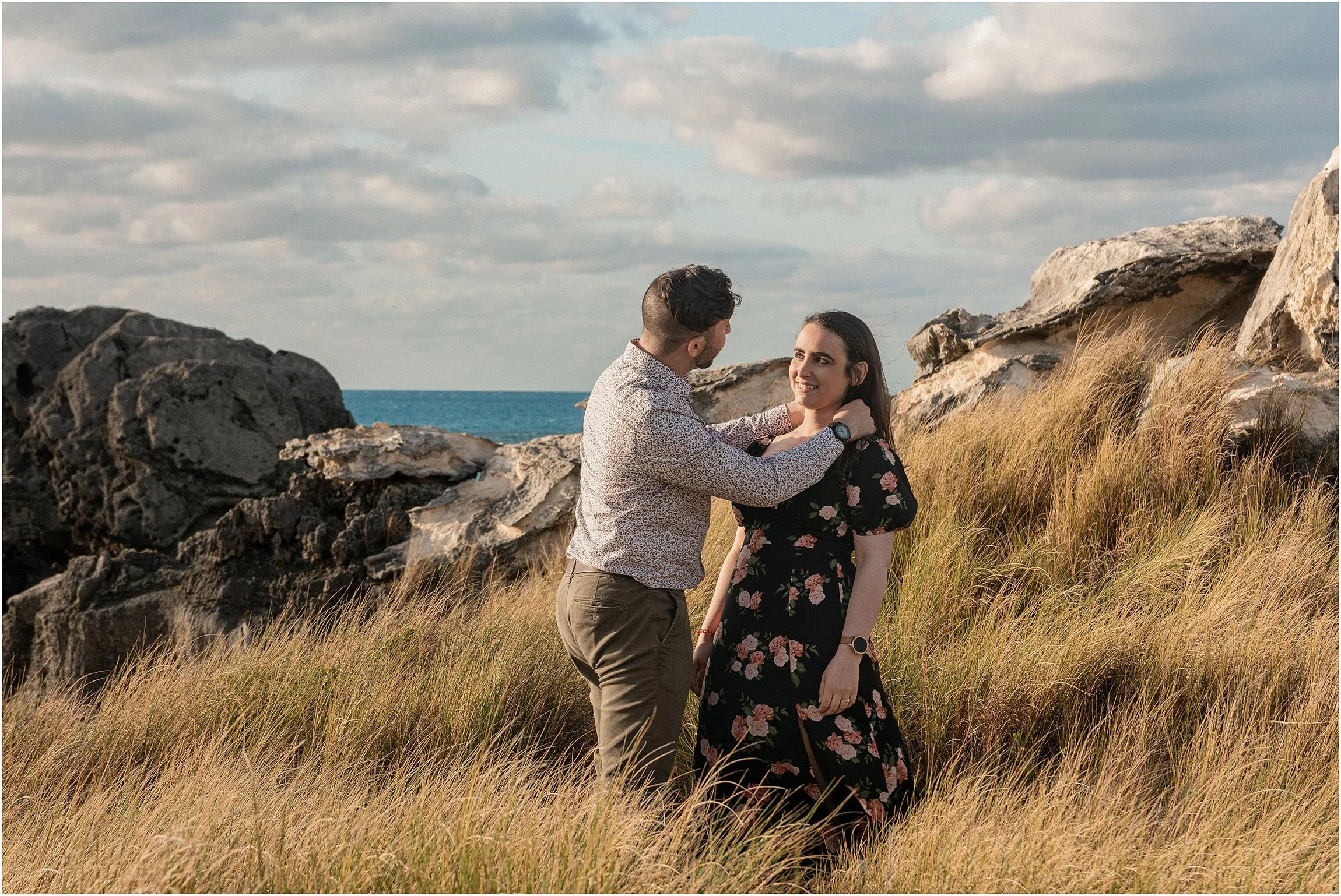 Engagement: N &amp; W - St. George's &amp; Tobacco Bay Beach