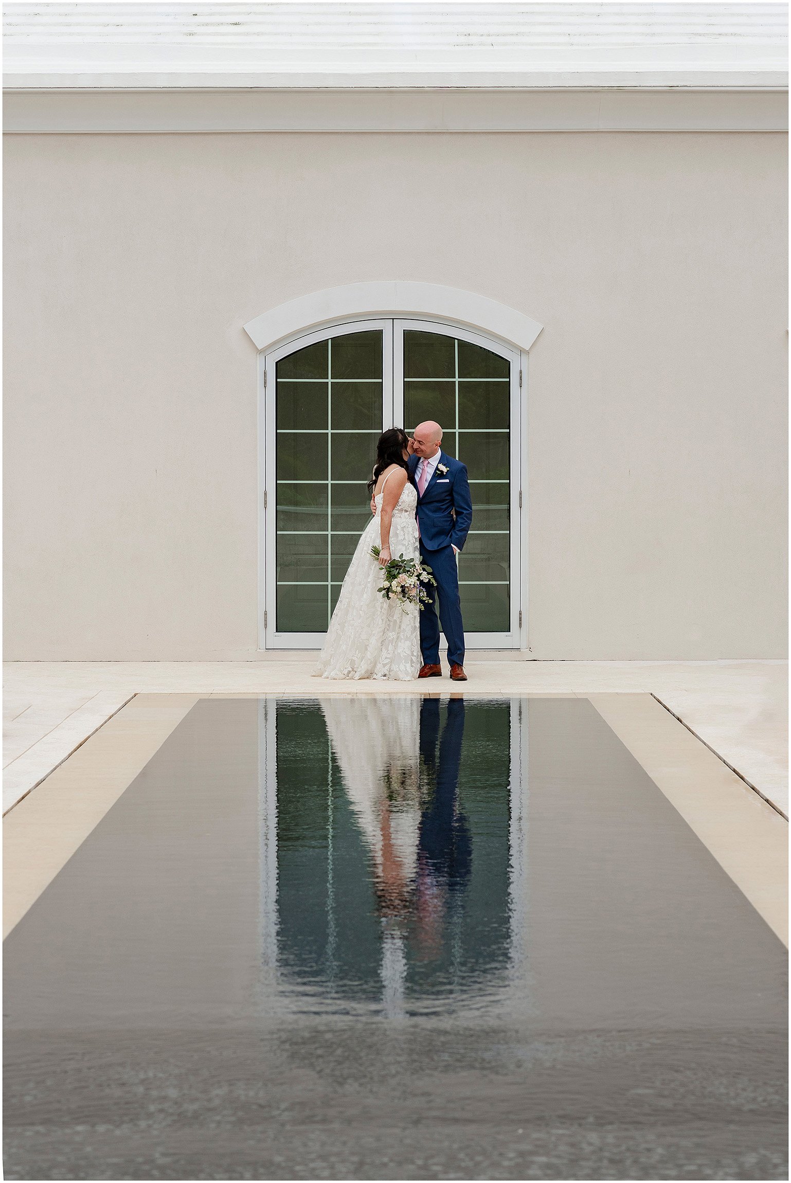 Bride and Groom at Rosewood Bermuda Resort