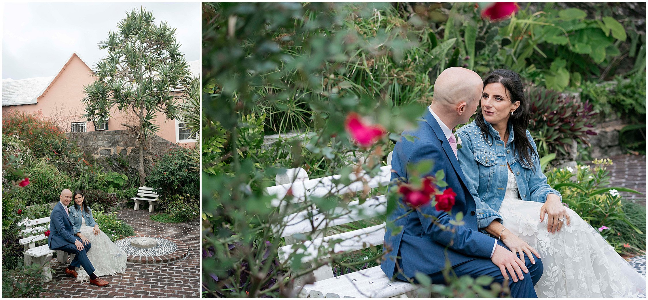 Bride and Groom in St. George's, Bermuda