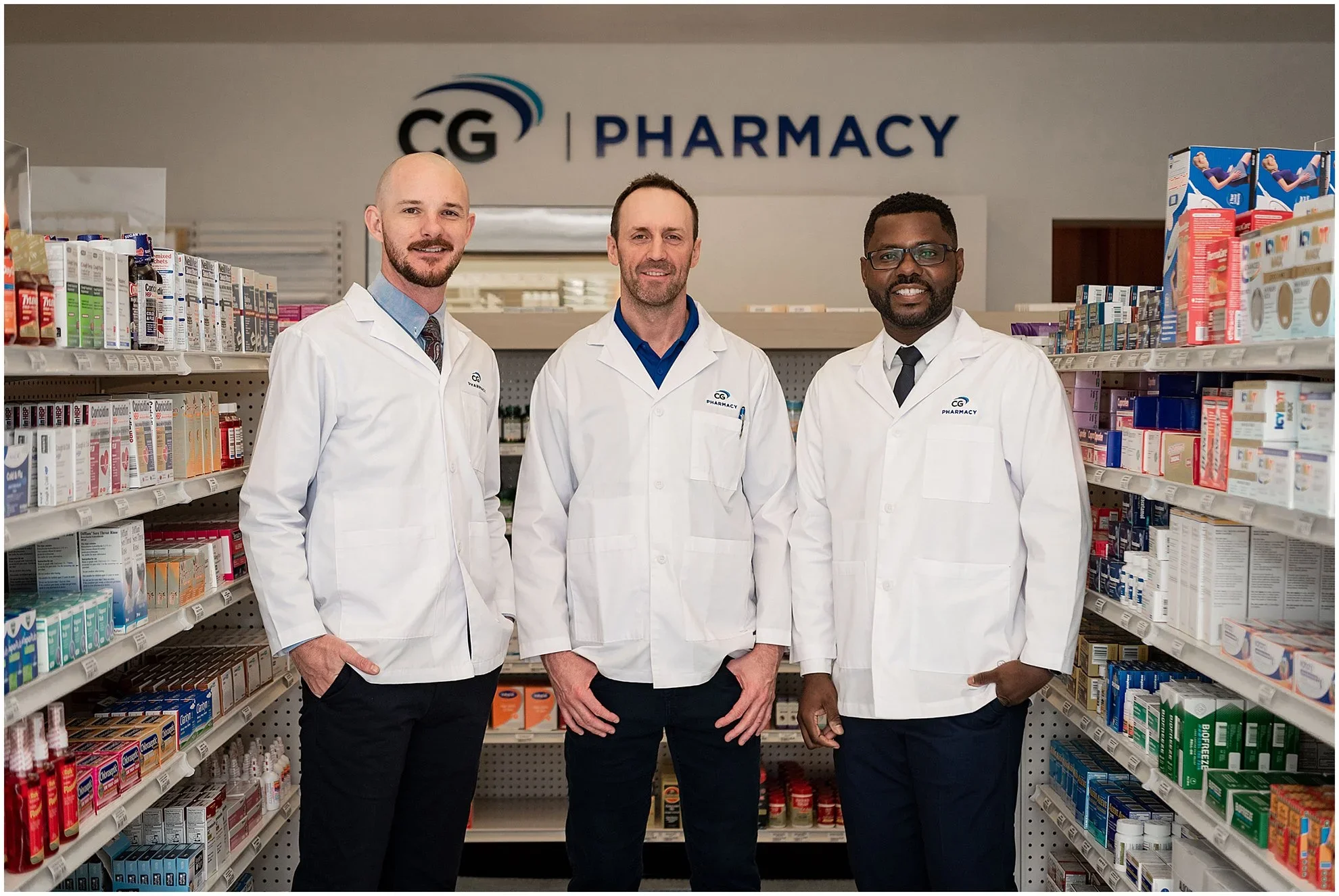  CG Insurance holds a ribbon-cutting ceremony to mark the opening of its pharmacy on March 2, 2023 in Bermuda. 