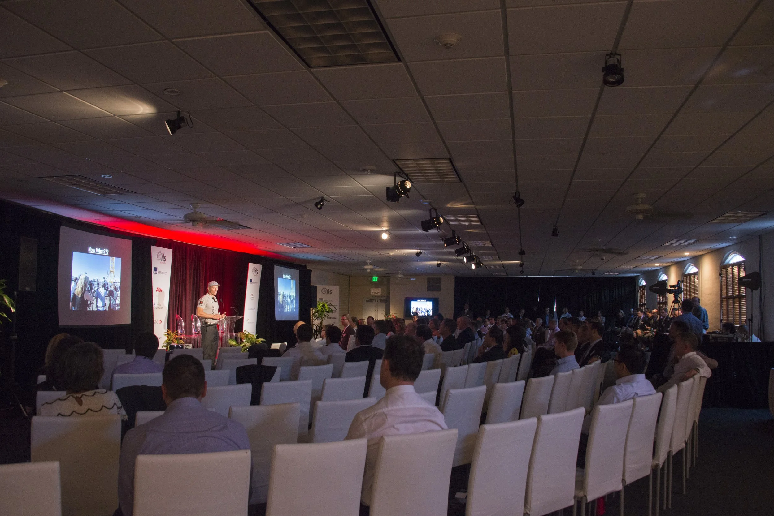  The ILS Convergence was held in November 2015 at Pier Six in the City of Hamilton, Bermuda. Guest speakers included Premier Michael Dunkley and America’s Cup winner Jimmy Spithill. 