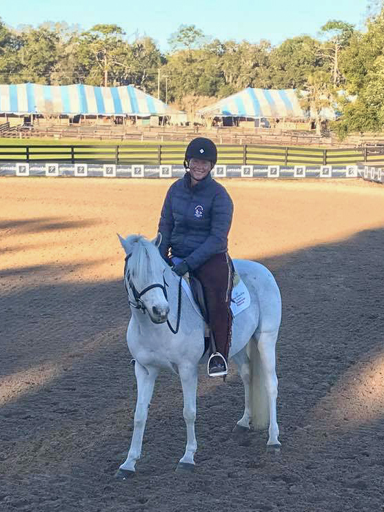 Jennifer Alfano has returned to the saddle!