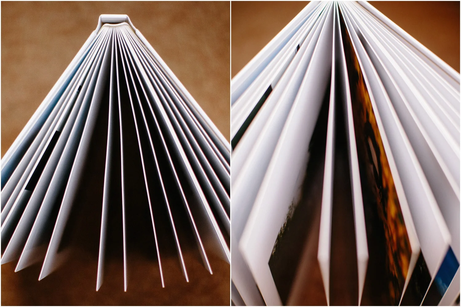 The Classic Coffee Table Album: hardbound and cardboard stock pages.
