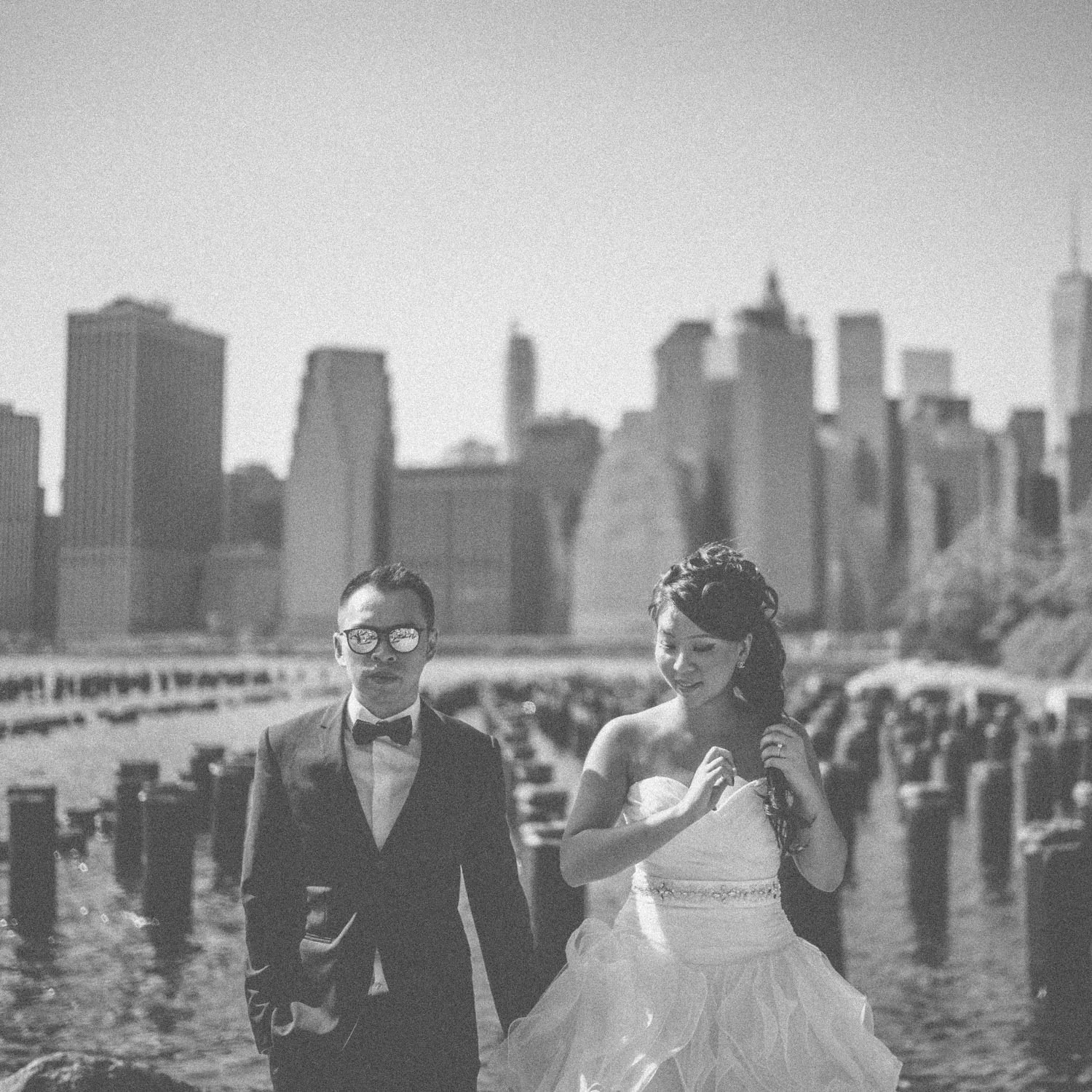 New York City Engagement Session | Felix x Jasmine