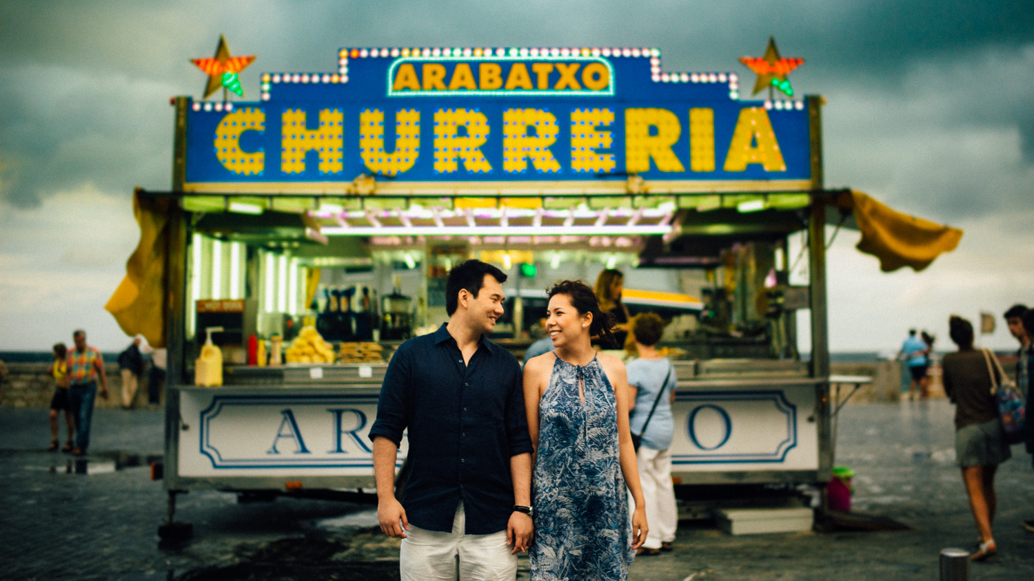  San Sebastian, Spain Engagement Session 