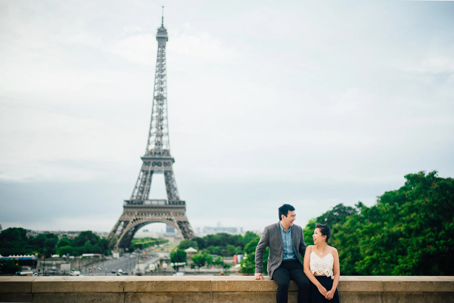 Paris Engagement Session | Sherwin x Val