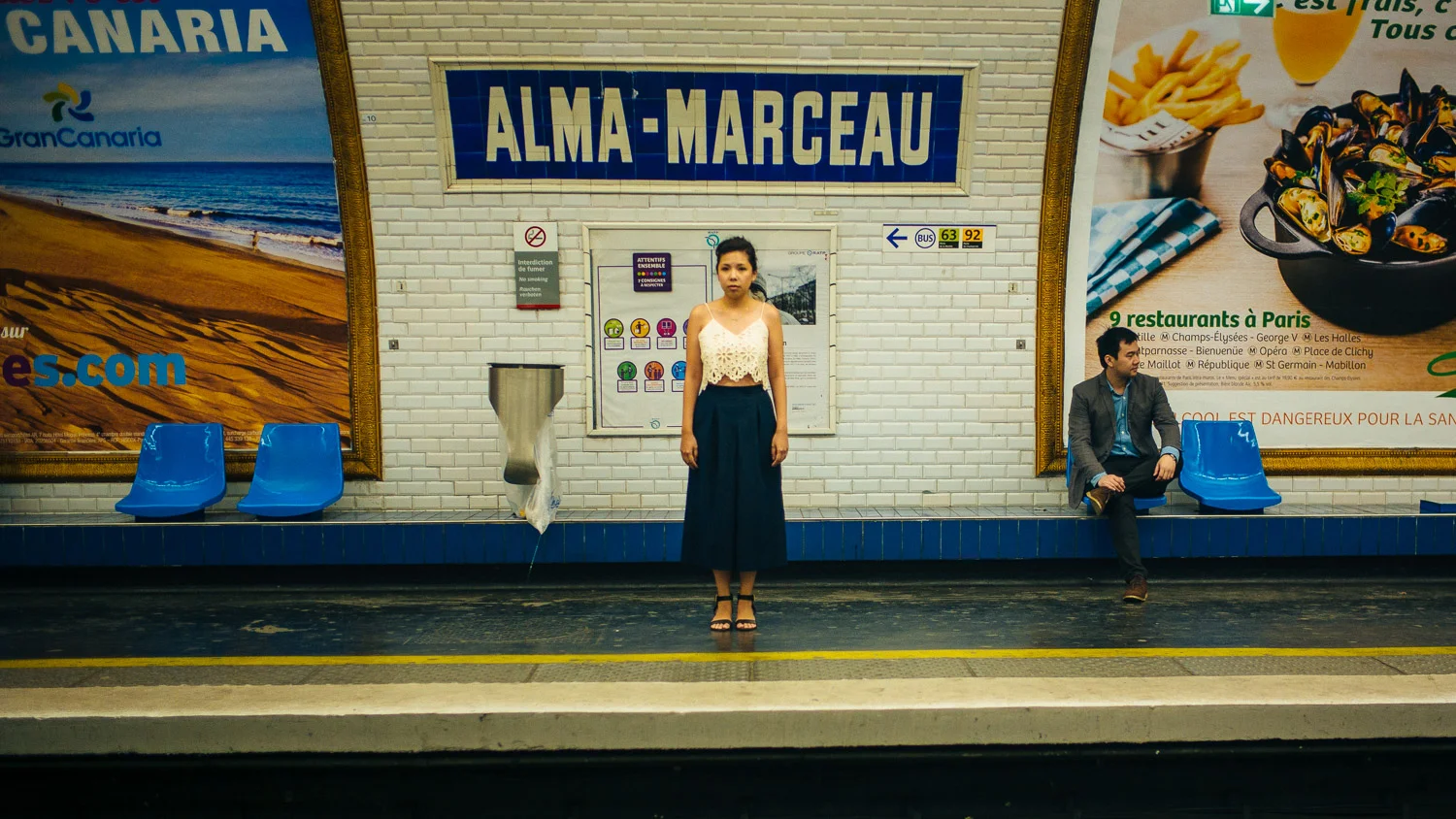  Paris Engagement Session | Sherwin x Val 