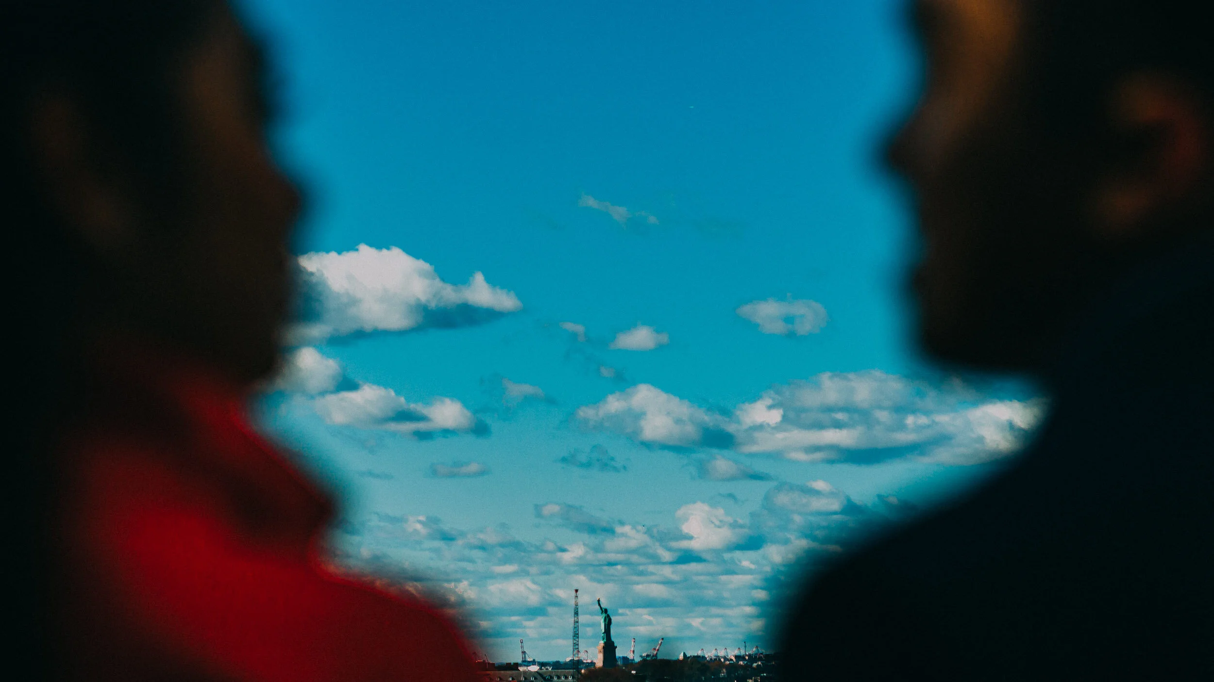 New York City Engagement Photos - Brooklyn Heights Promenade - M
