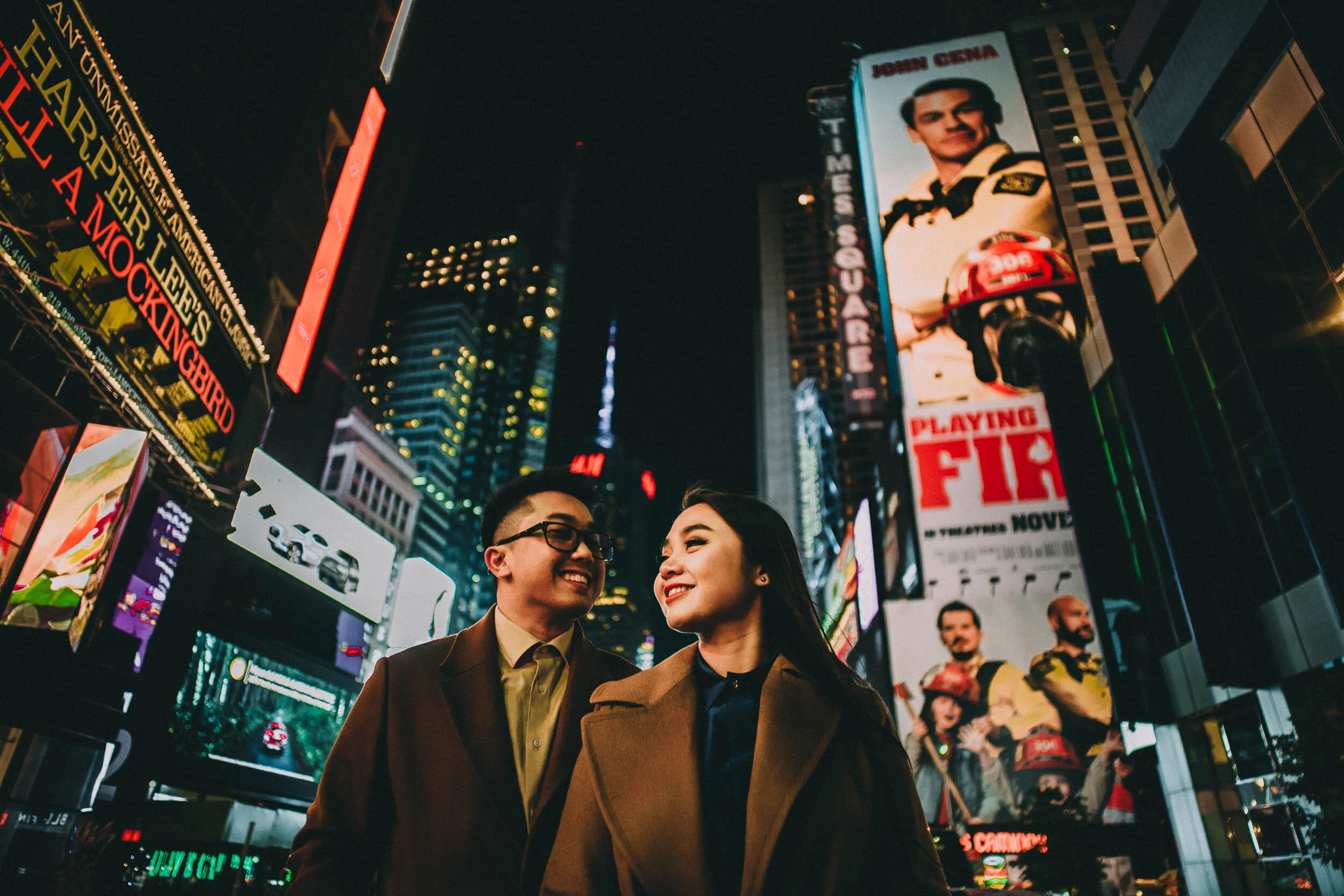 New York City Engagement Photos - ManuIngrid