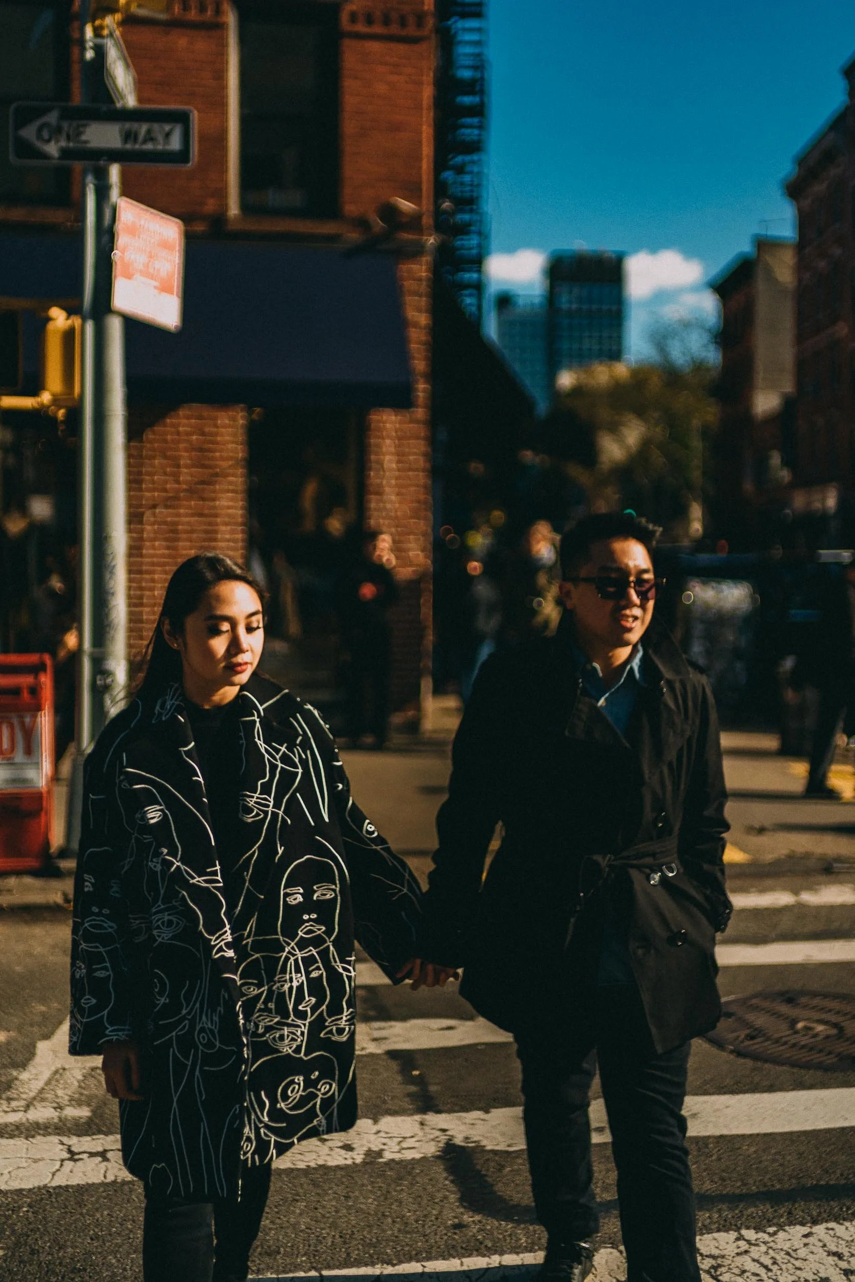 New York City Engagement Photos - SoHo - ManuIngrid