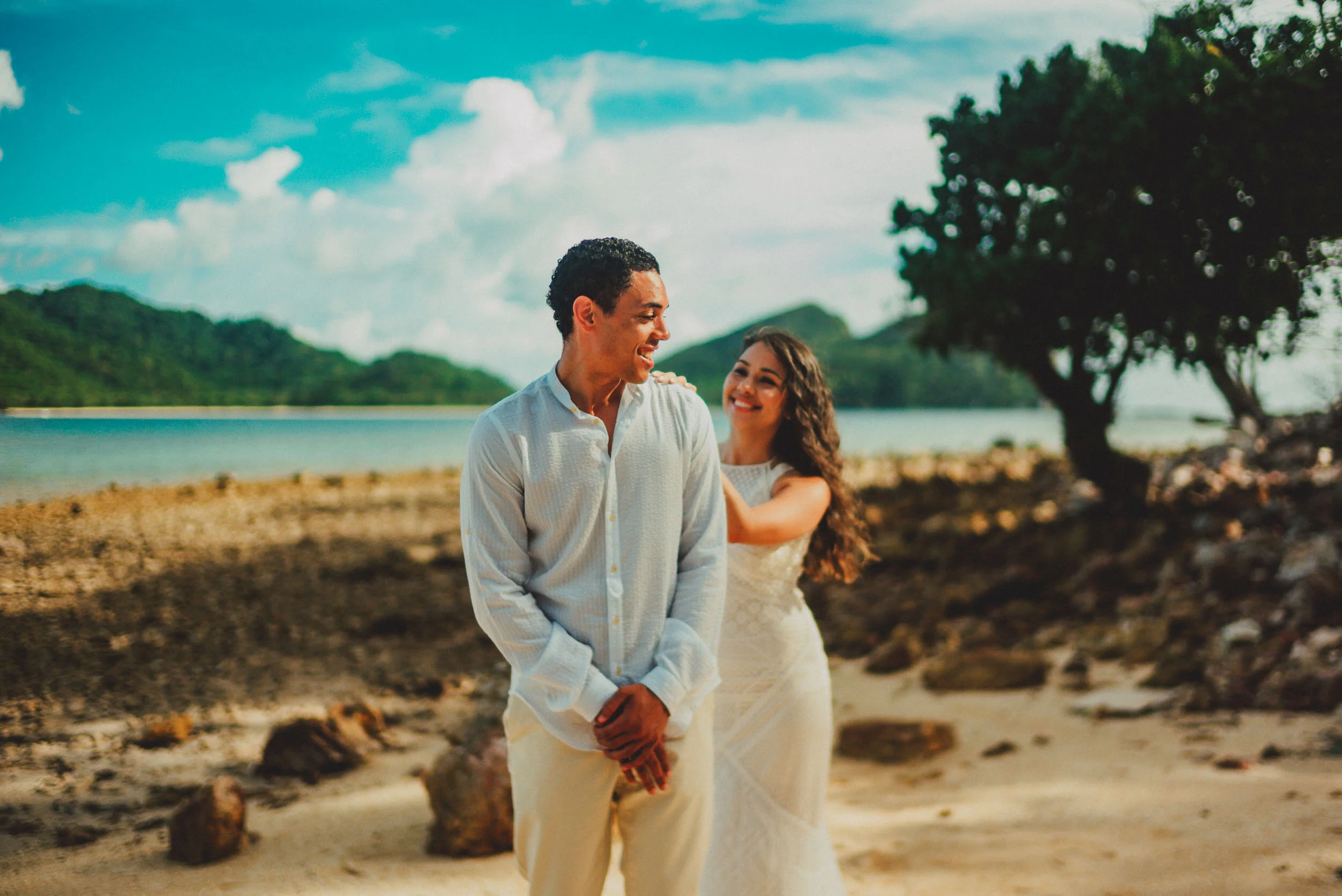 Pangulasian El Nido Resorts Palawan Philippines Elopement Weddin
