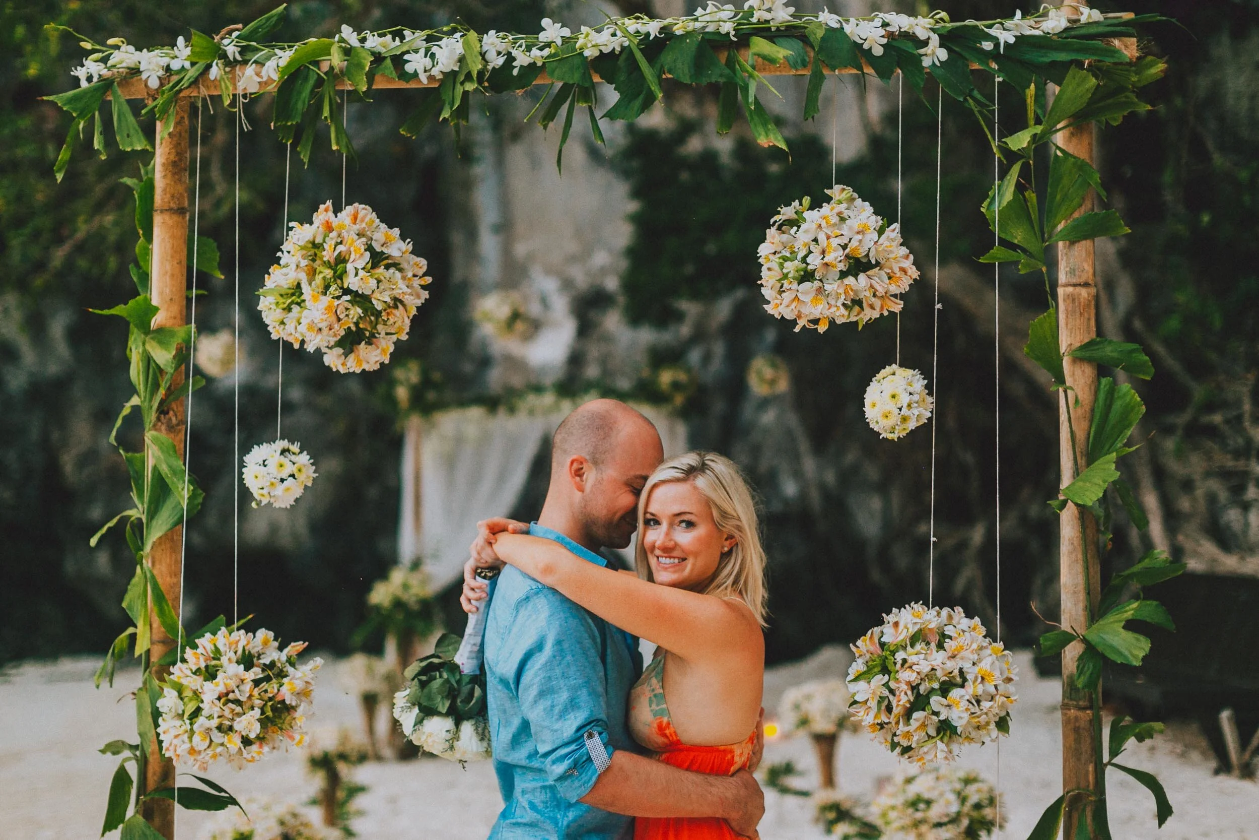 An Elopement Wedding In Pangulasian And Miniloc Island El Nido