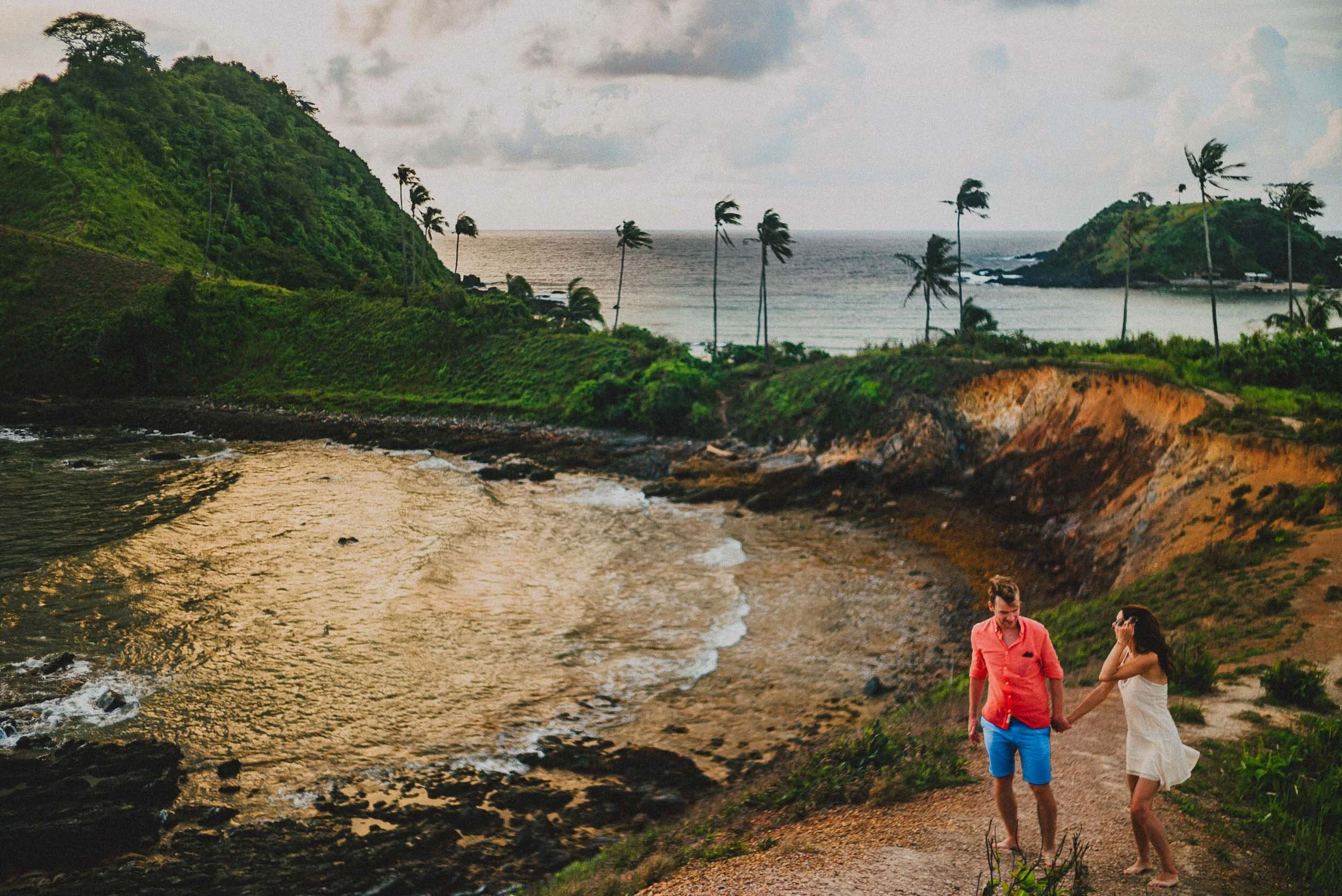 Nacpan Beach Engagement Photography