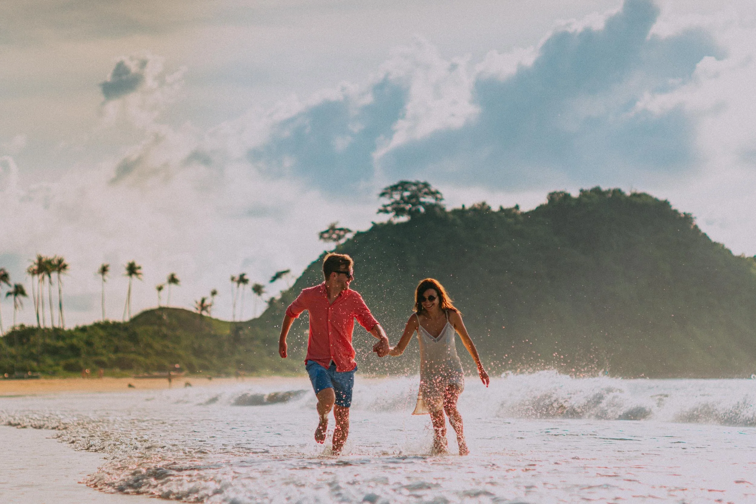 Nacpan Beach Engagement Photography
