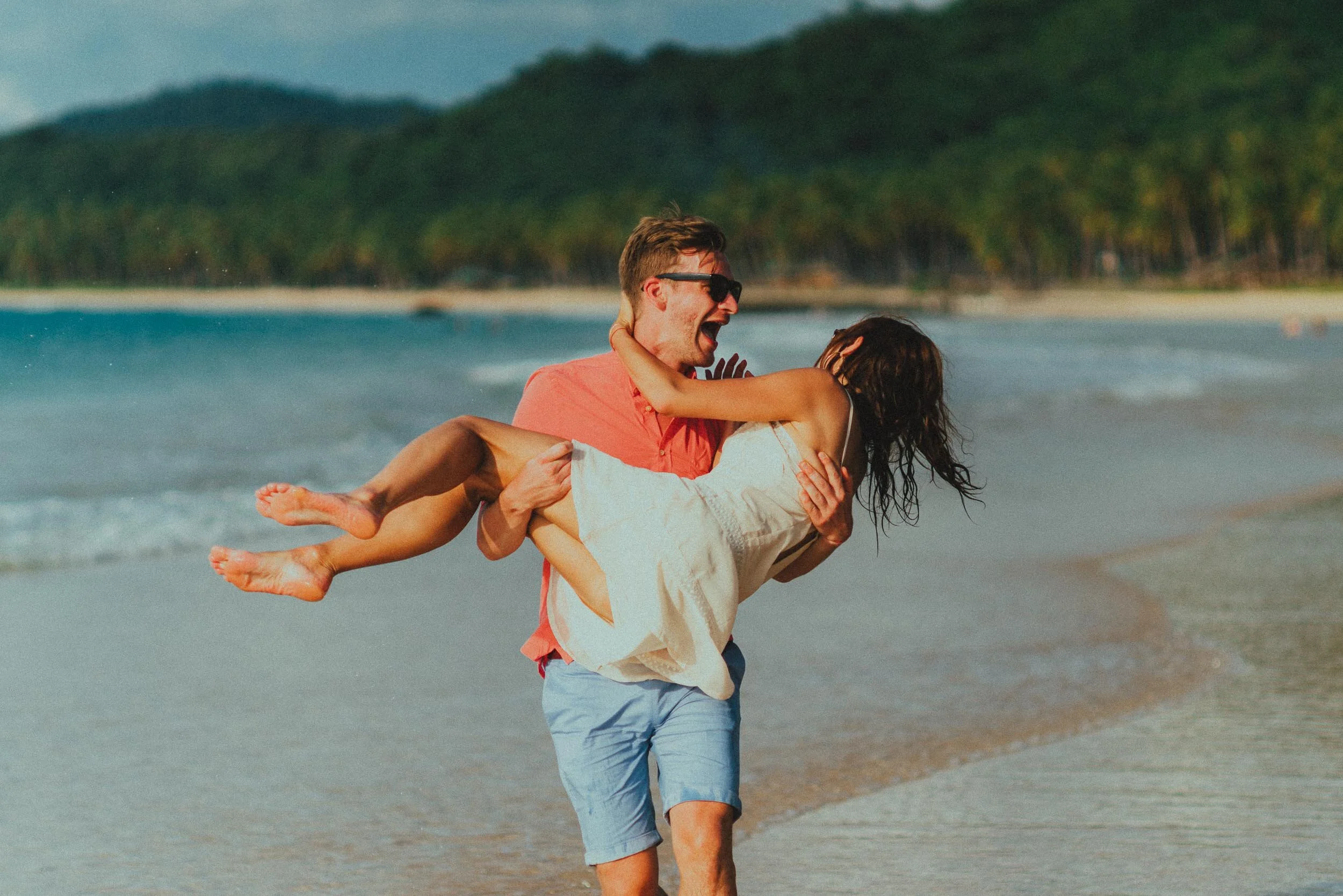 Nacpan Beach Engagement Photography