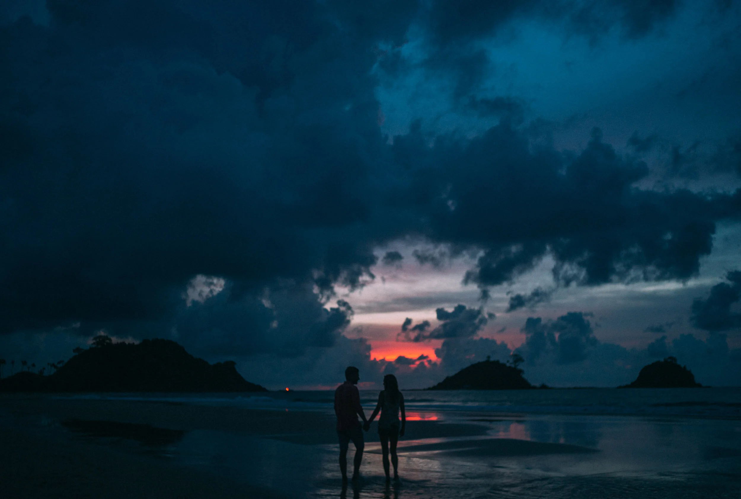 Nacpan Beach Engagement Photography
