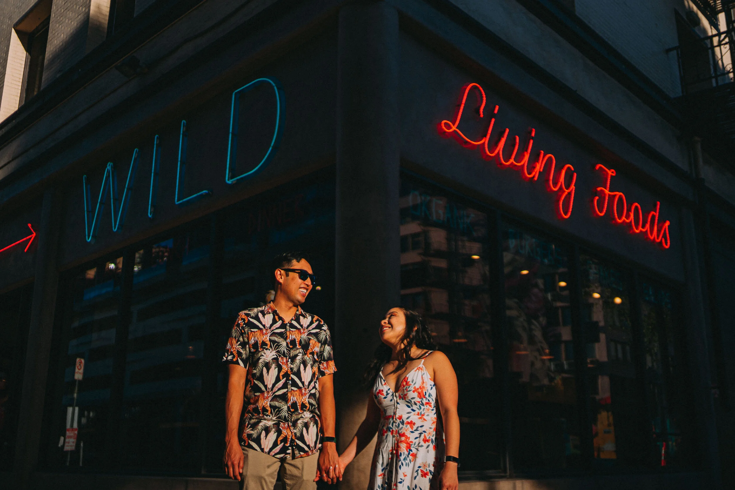 Downtown Los Angeles Engagement Photos
