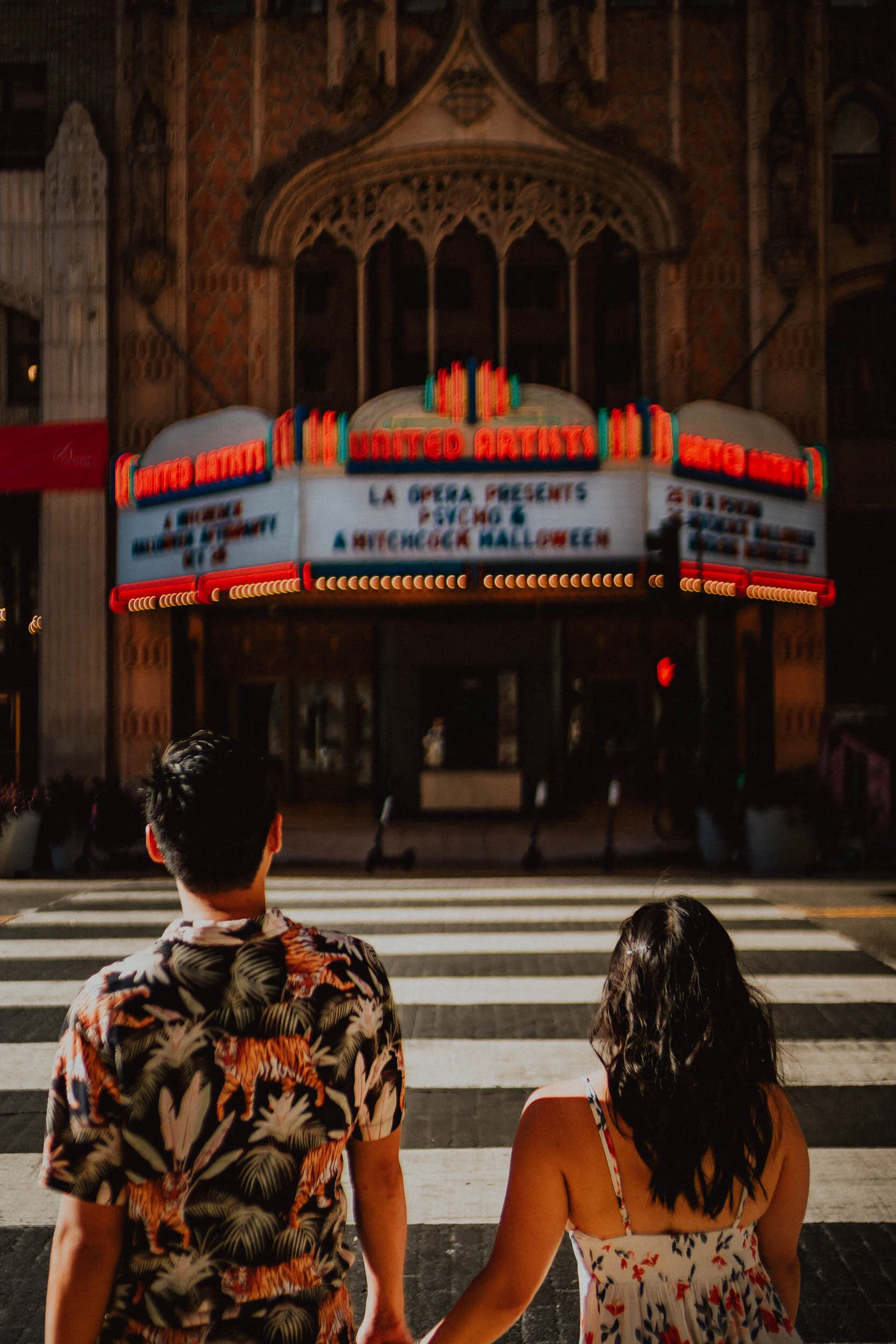 Downtown Los Angeles Engagement Photos