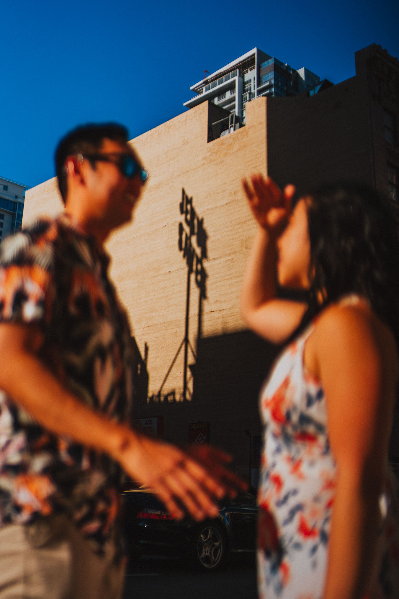Downtown Los Angeles Engagement Photos