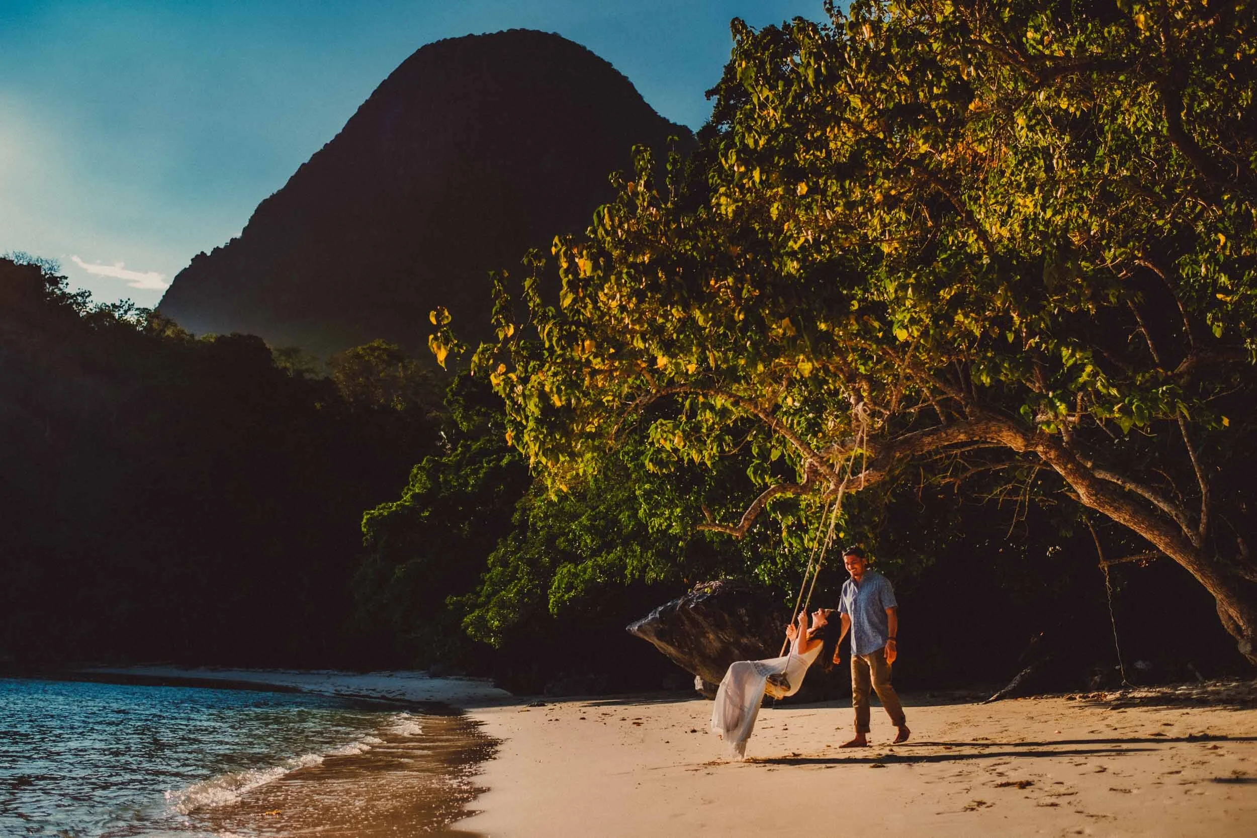 El Nido Palawan Philippines Island Hopping Engagement Photograph