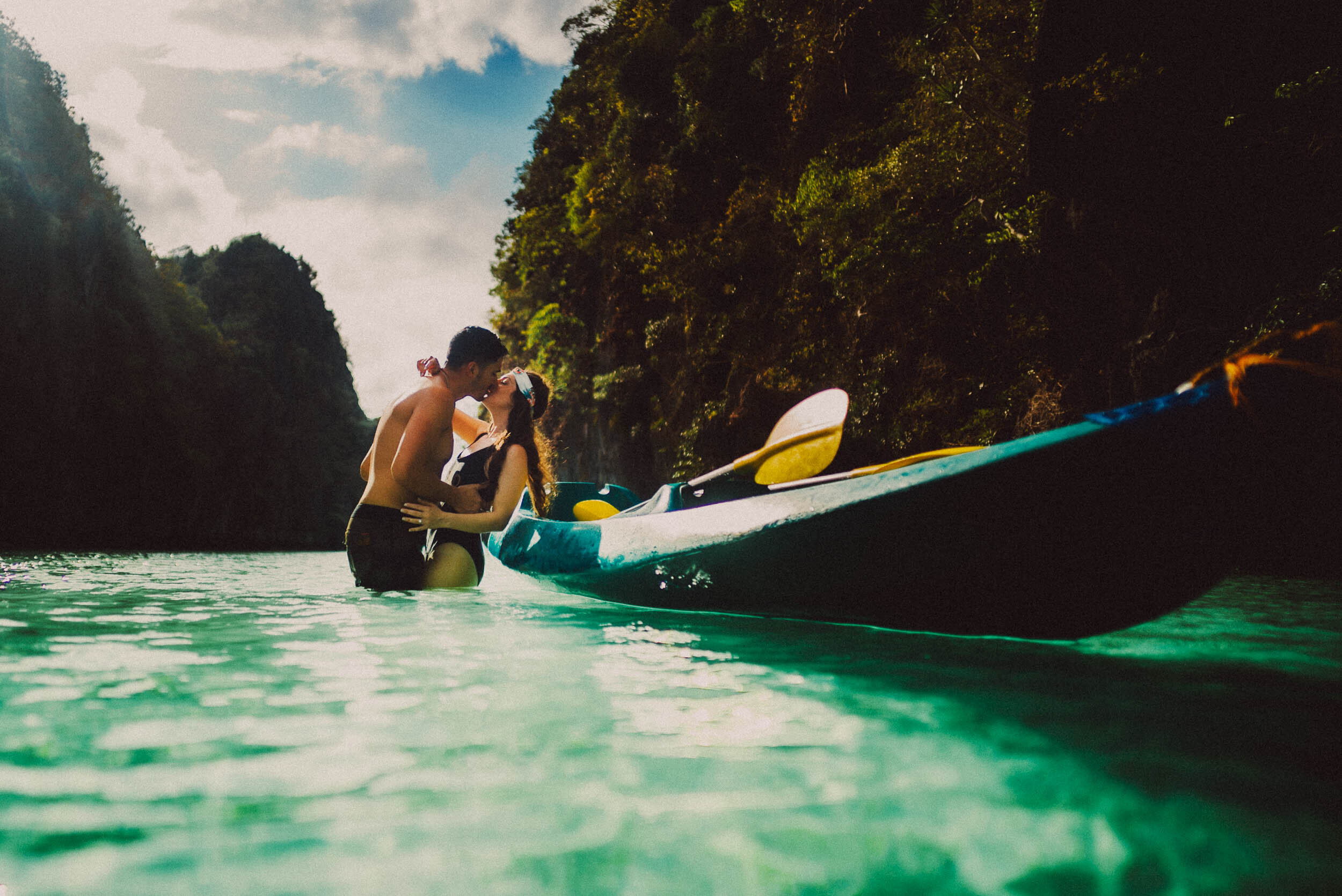 El Nido Palawan Philippines Island Hopping Engagement Photograph