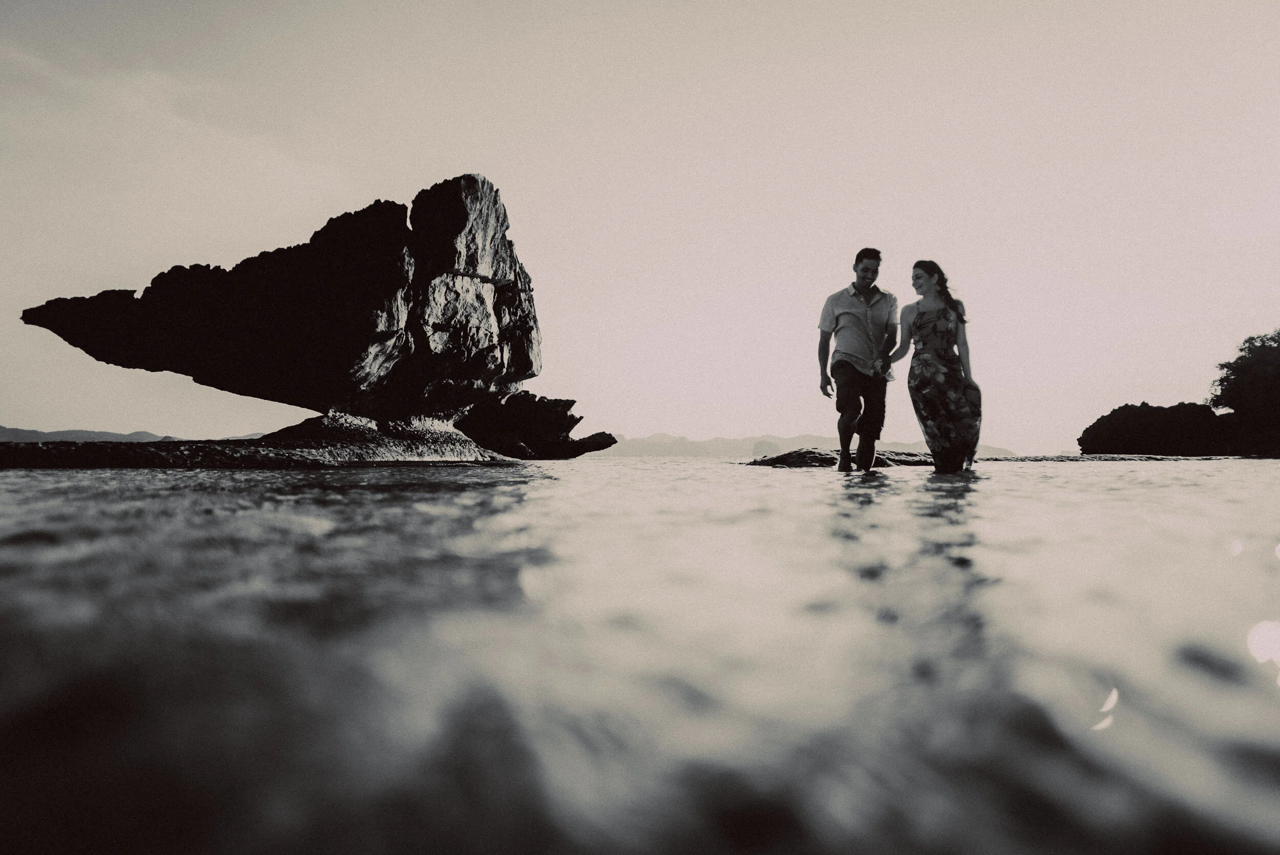 El Nido Palawan Philippines Island Hopping Engagement Photograph