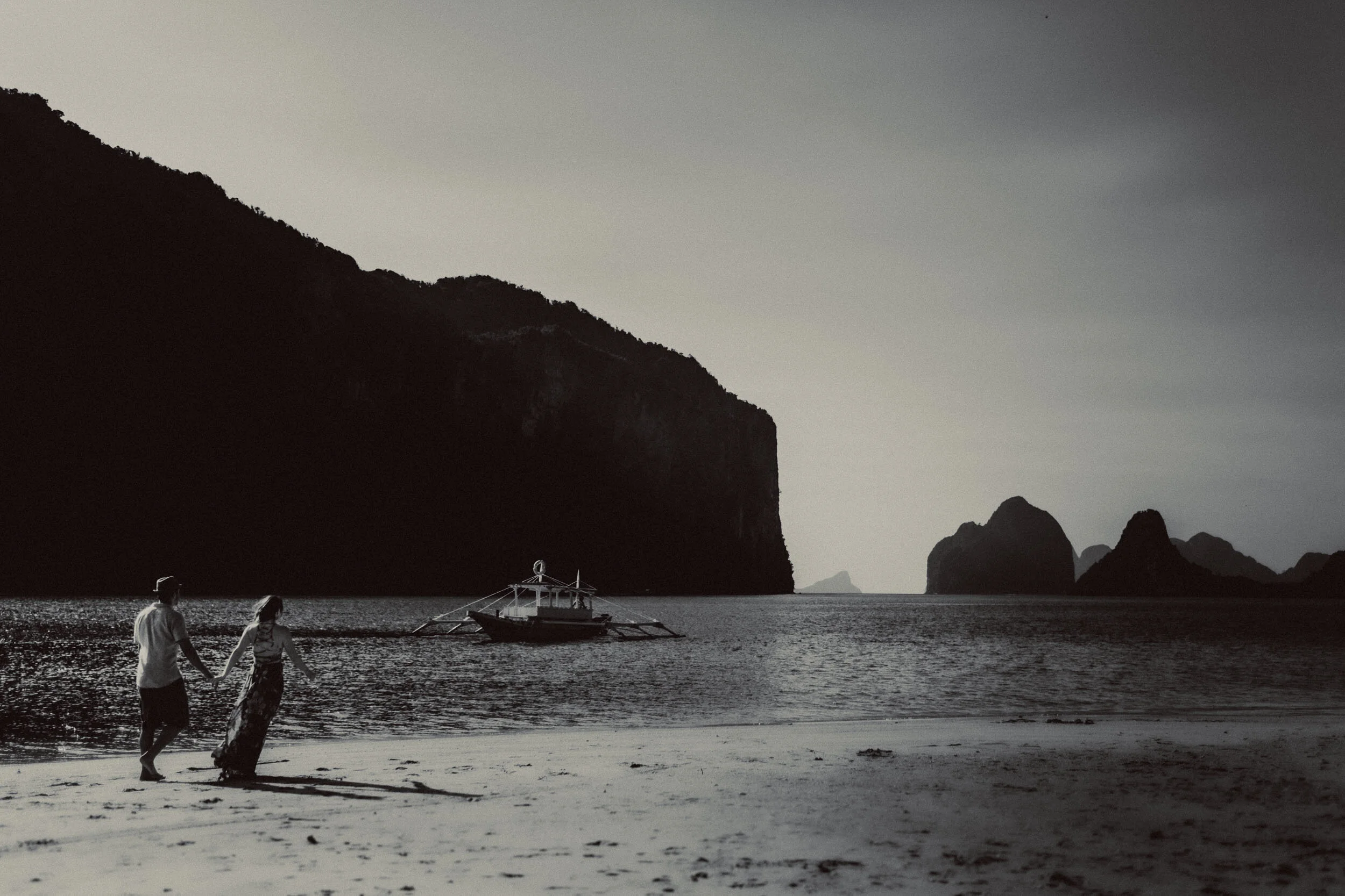 El Nido Palawan Philippines Island Hopping Engagement Photograph
