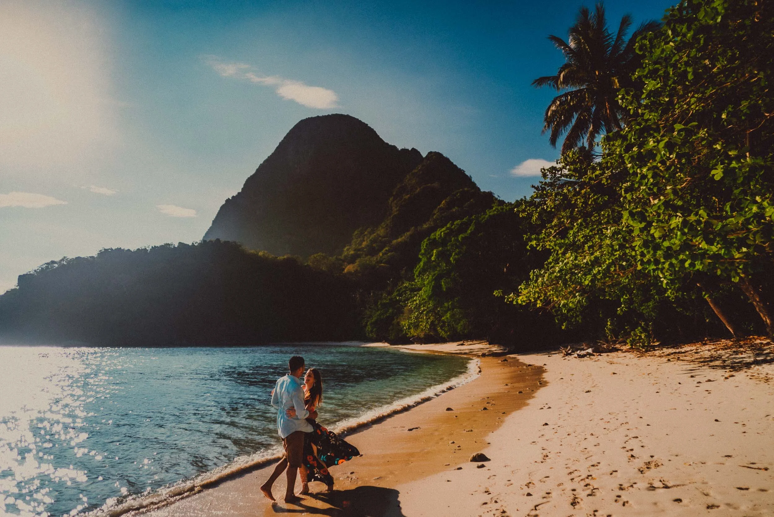 El Nido Palawan Philippines Island Hopping Engagement Photograph