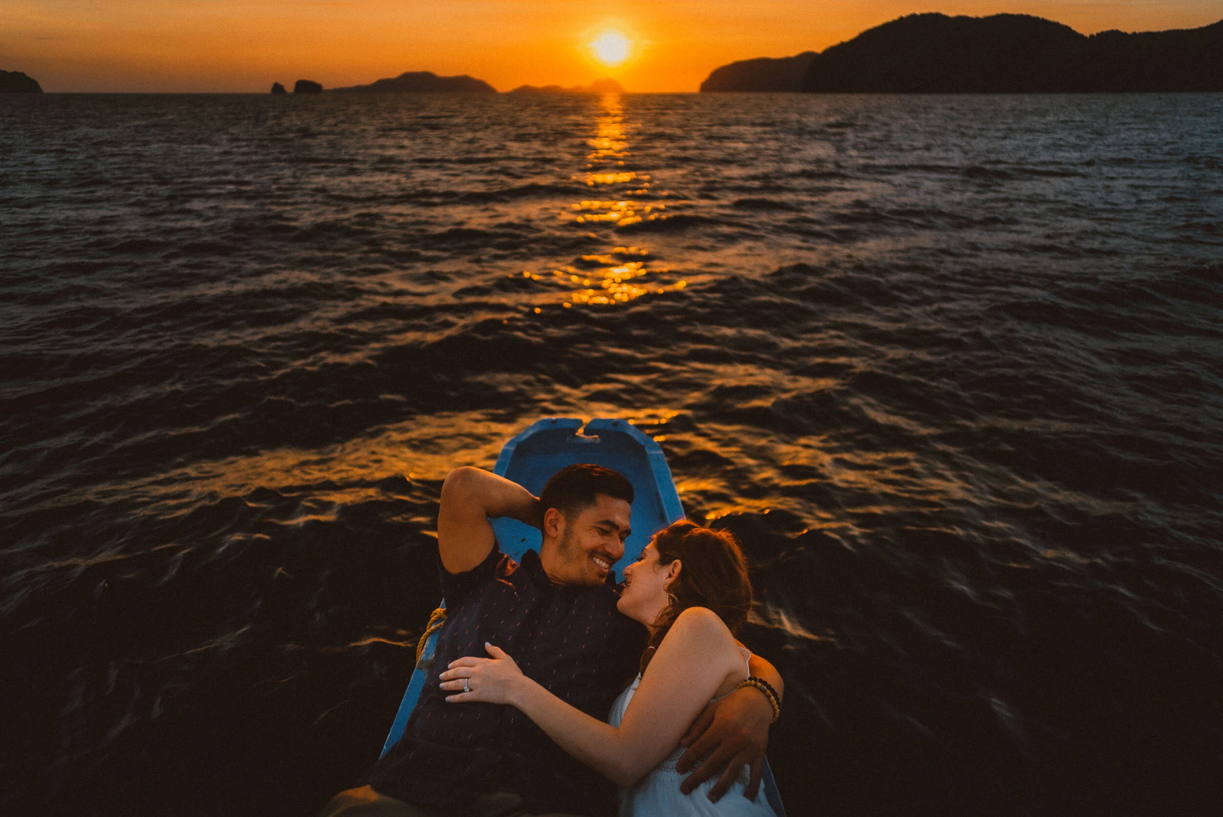 El Nido Palawan Philippines Island Hopping Engagement Photograph