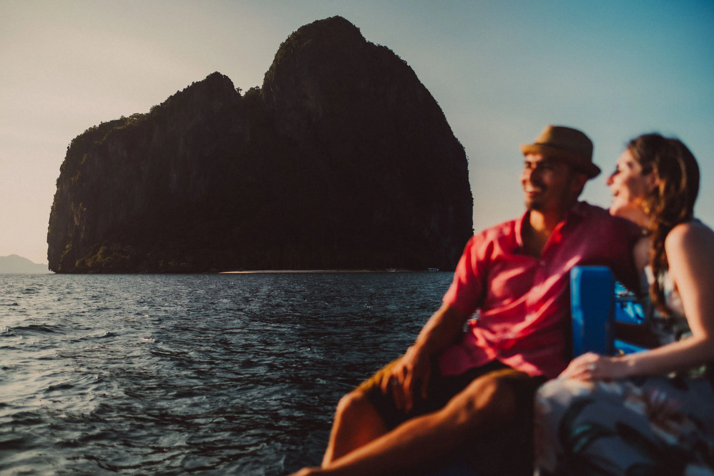 El Nido Palawan Philippines Island Hopping Engagement Photograph