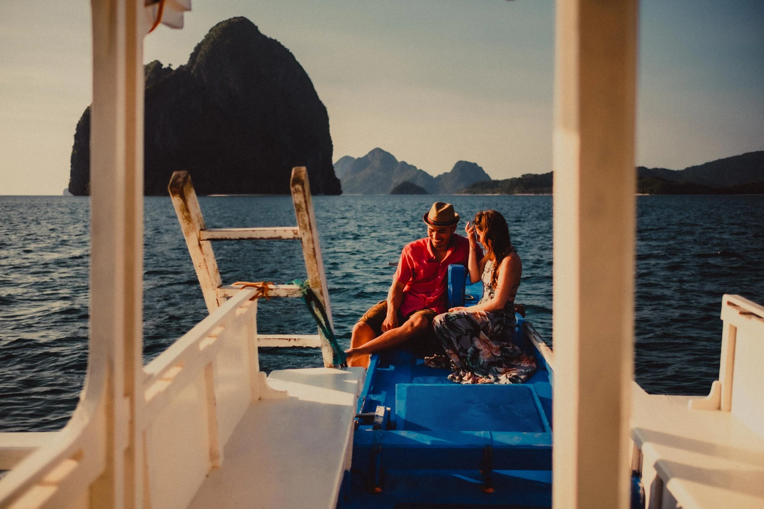 El Nido Palawan Philippines Island Hopping Engagement Photograph