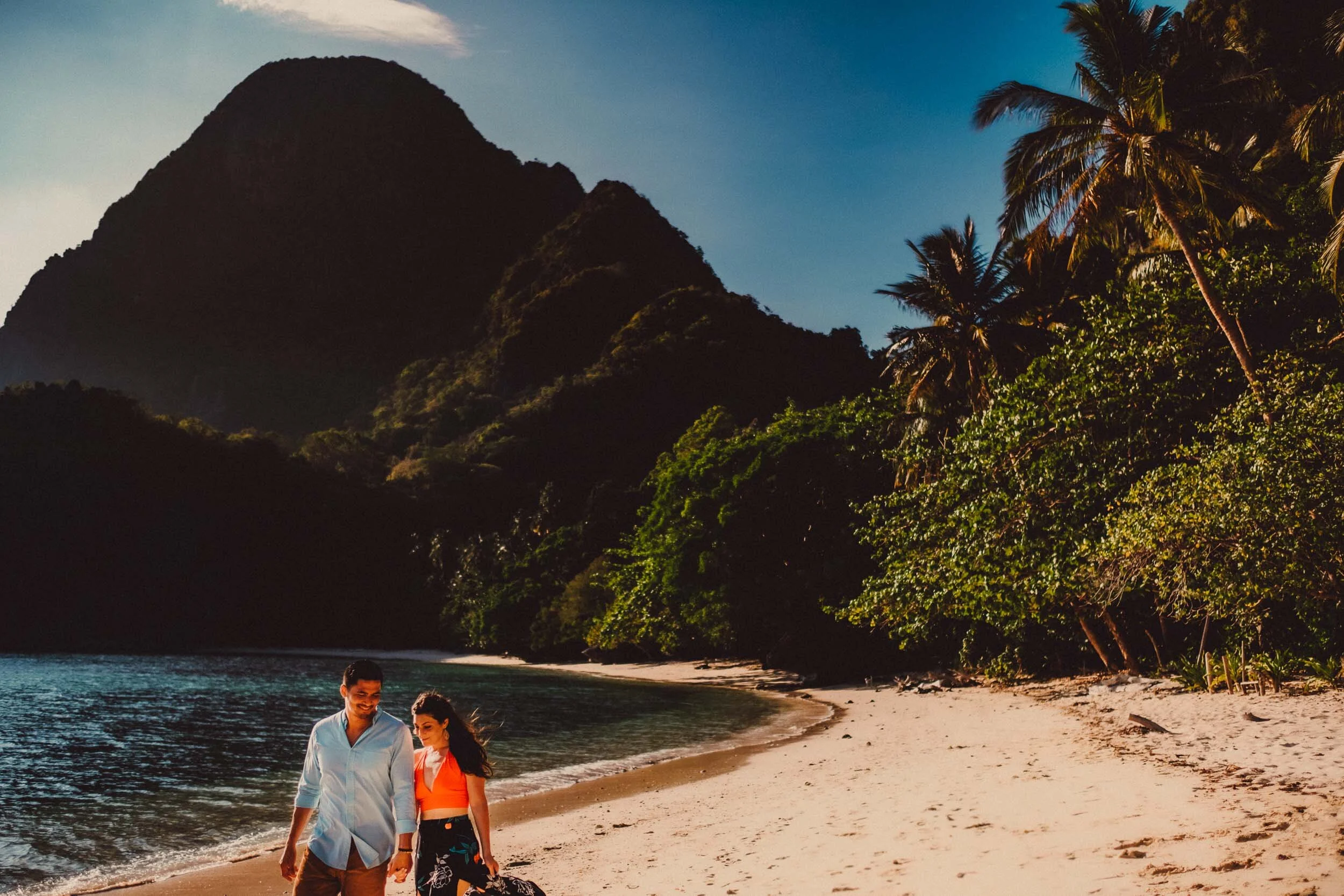 El Nido Palawan Philippines Island Hopping Engagement Photograph