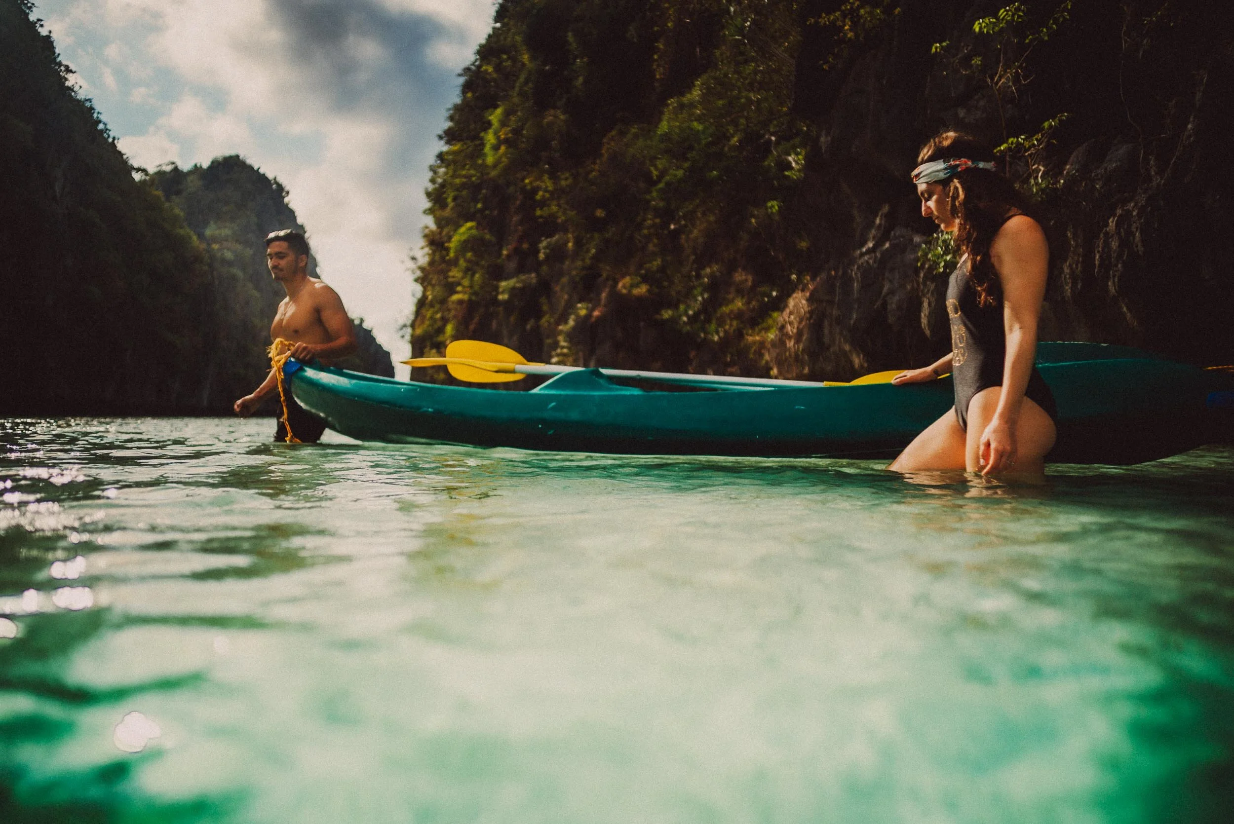El Nido Palawan Philippines Island Hopping Engagement Photograph