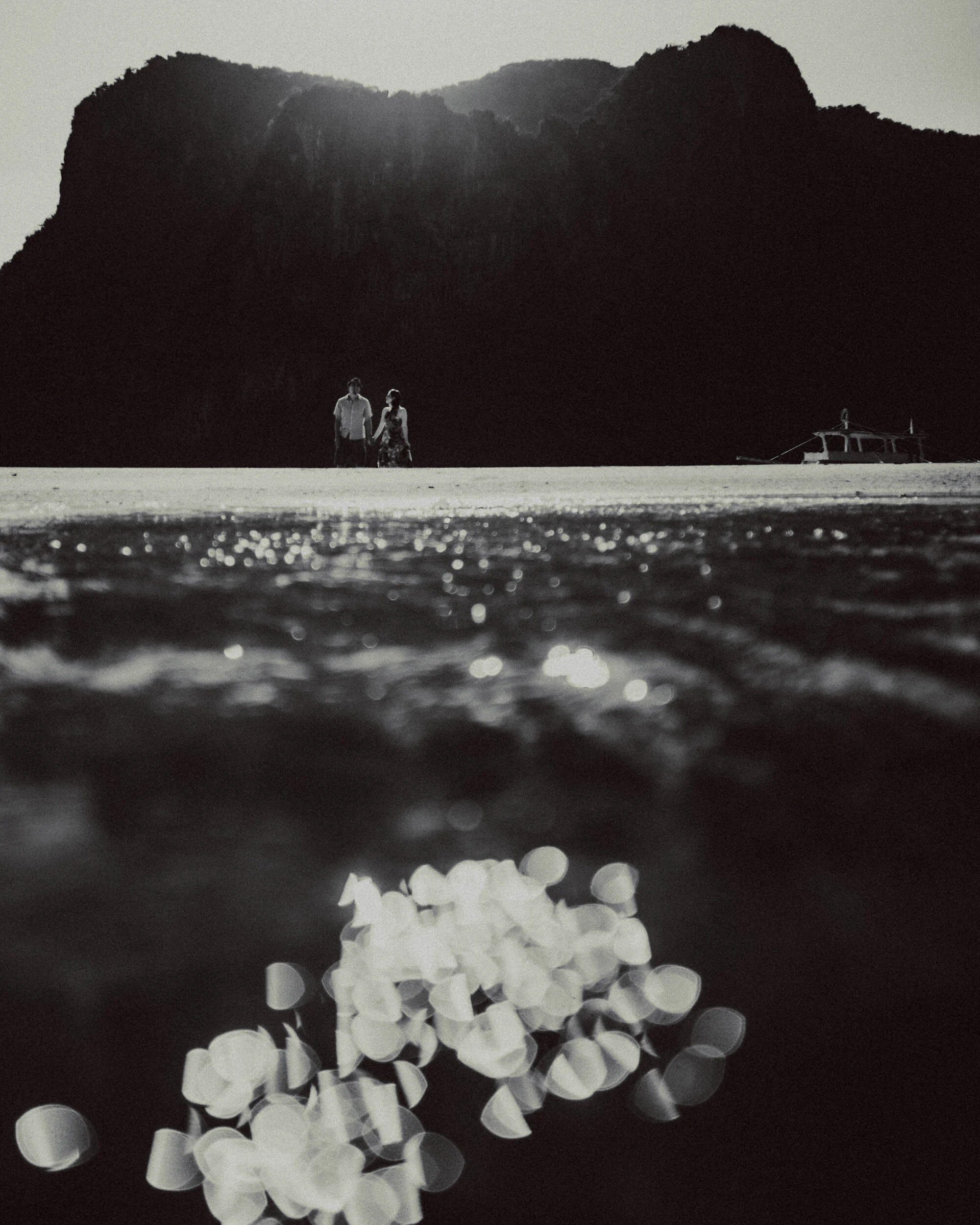 El Nido Palawan Philippines Island Hopping Engagement Photograph