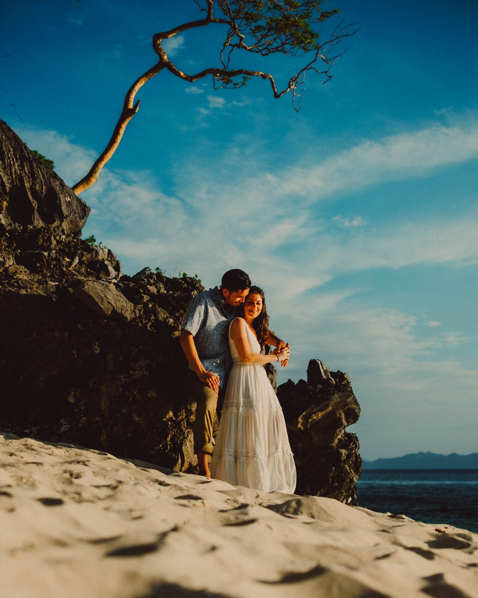 El Nido Palawan Philippines Island Hopping Engagement Photograph