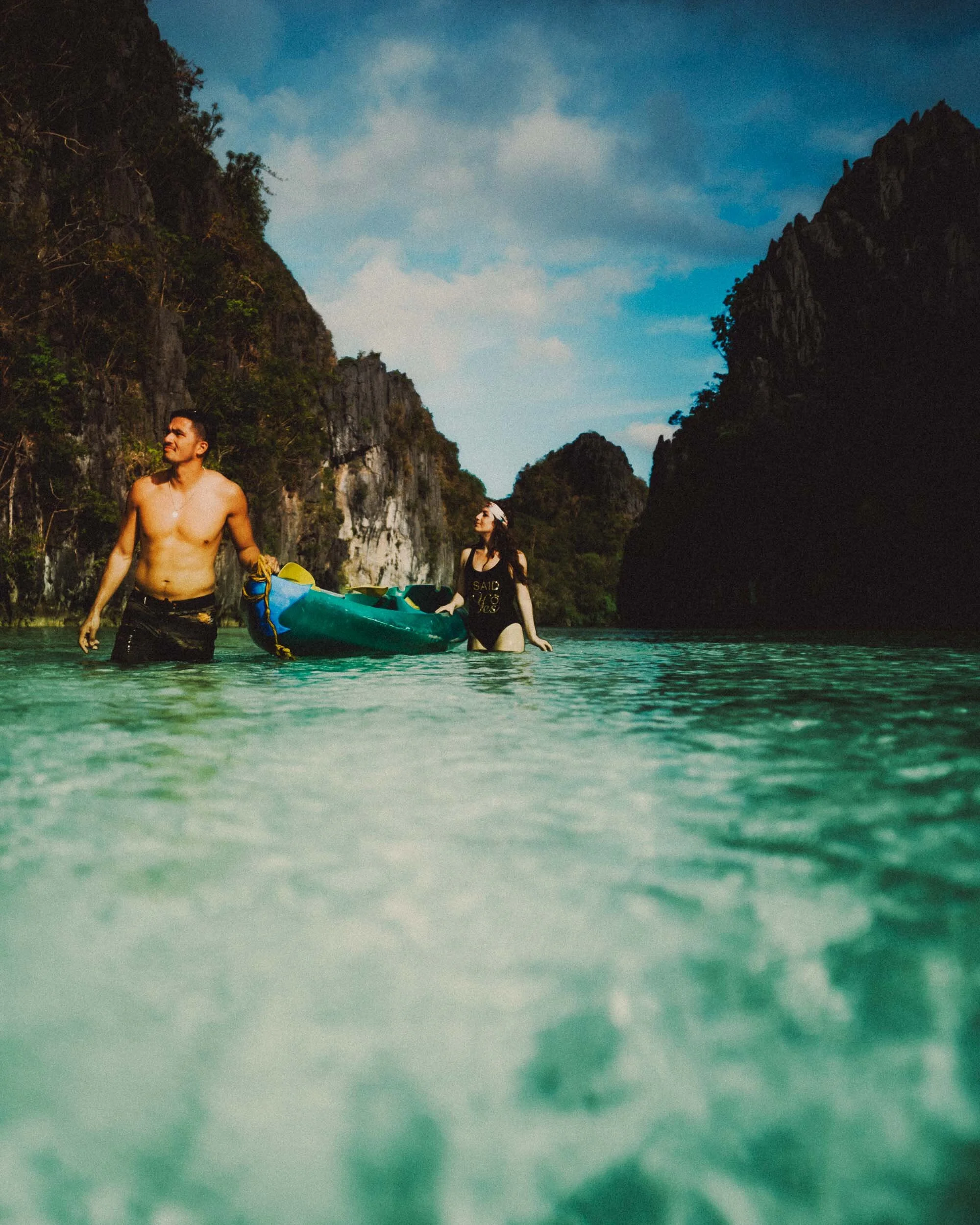 El Nido Palawan Philippines Island Hopping Engagement Photograph