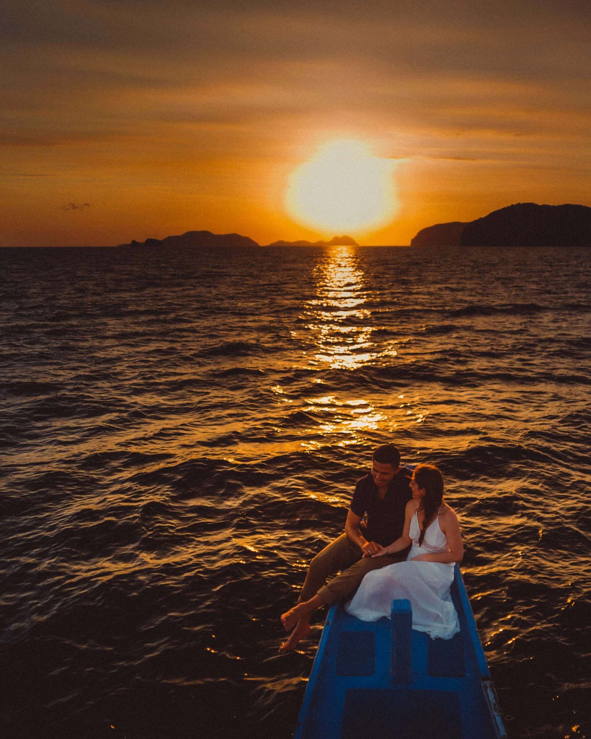 El Nido Palawan Philippines Island Hopping Engagement Photograph