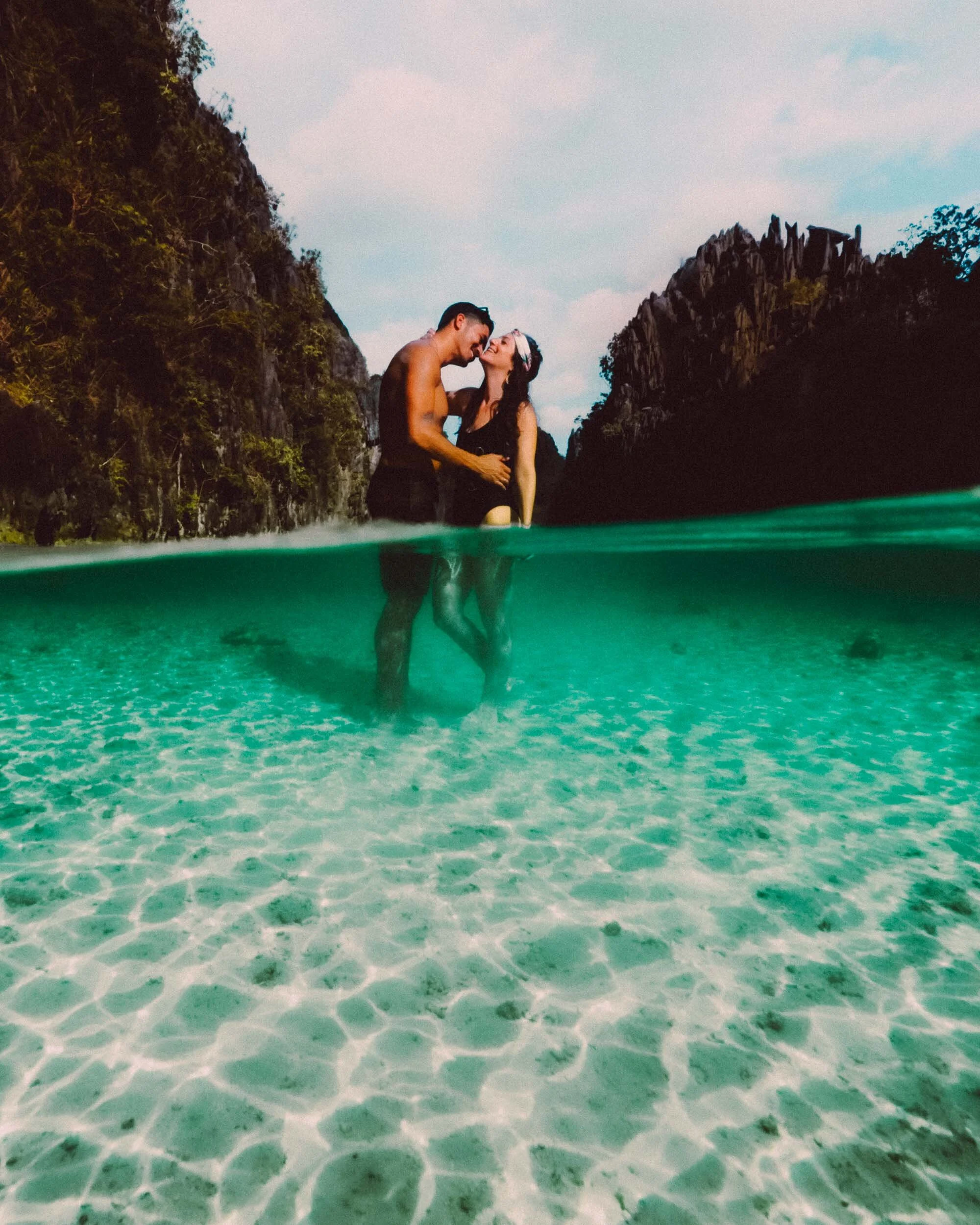 El Nido Palawan Philippines Island Hopping Engagement Photograph