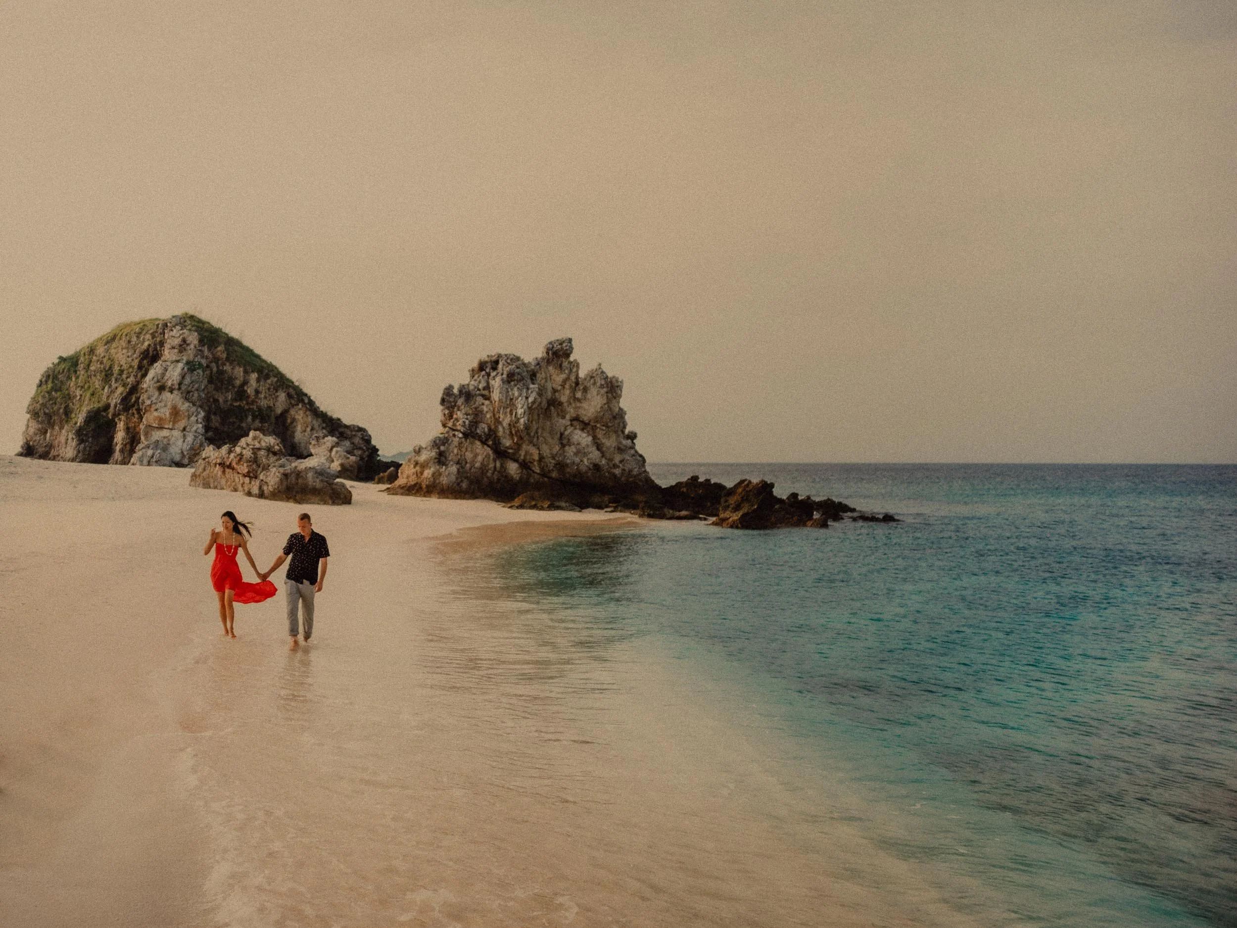 Coron Palawan Philippines Adventure Engagement Photography