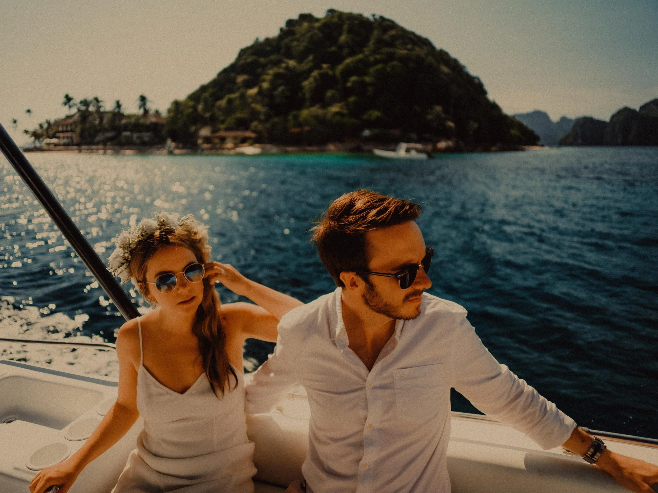 Pangulasian Island El Nido Palawan Philippines Elopement Wedding