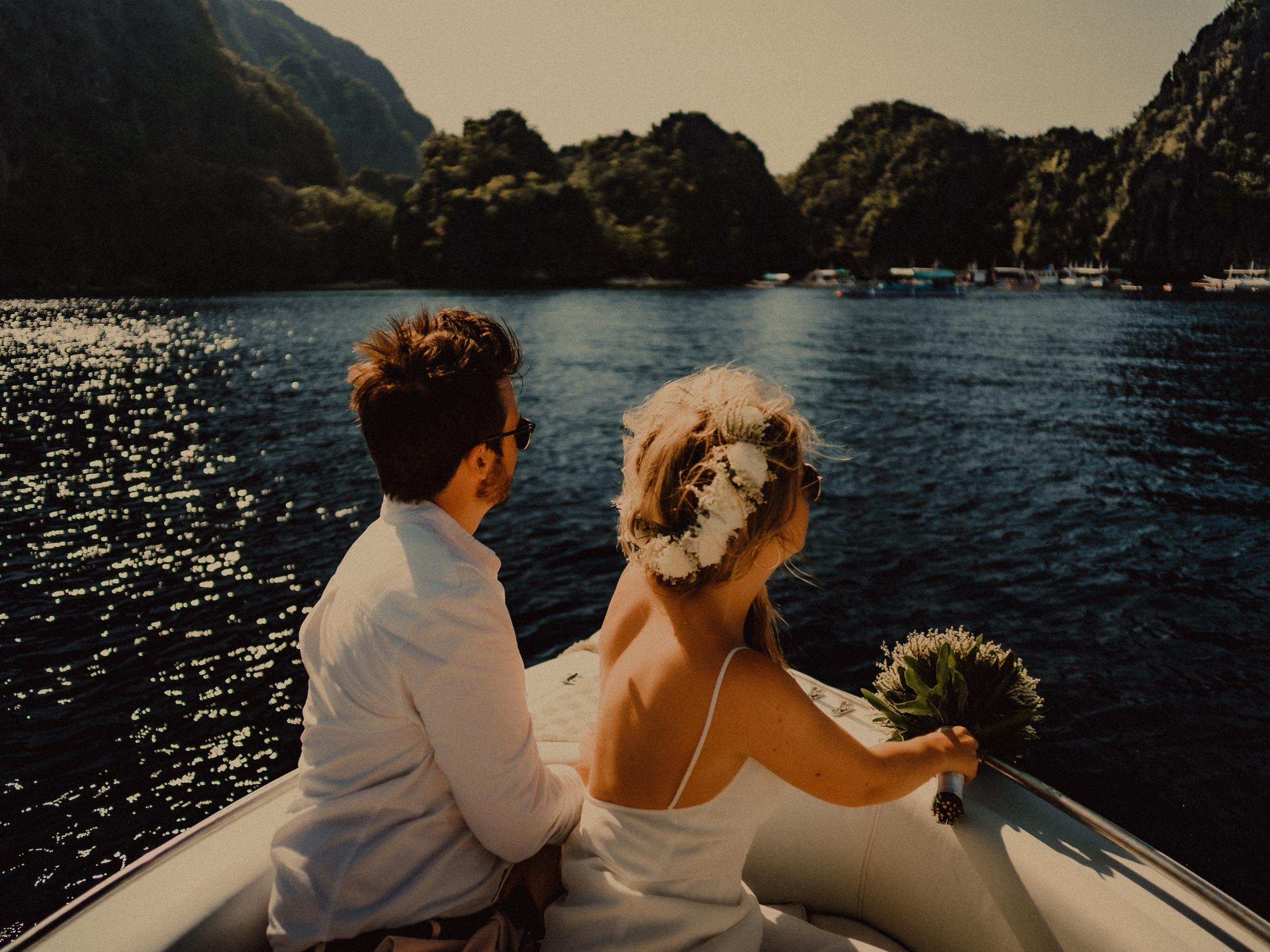 Miniloc Island El Nido Palawan Philippines Elopement Wedding