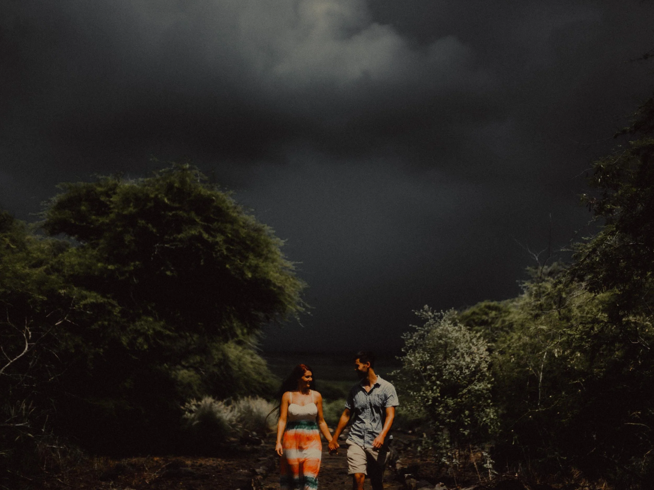 Big Island Hawaii Engagement Photography