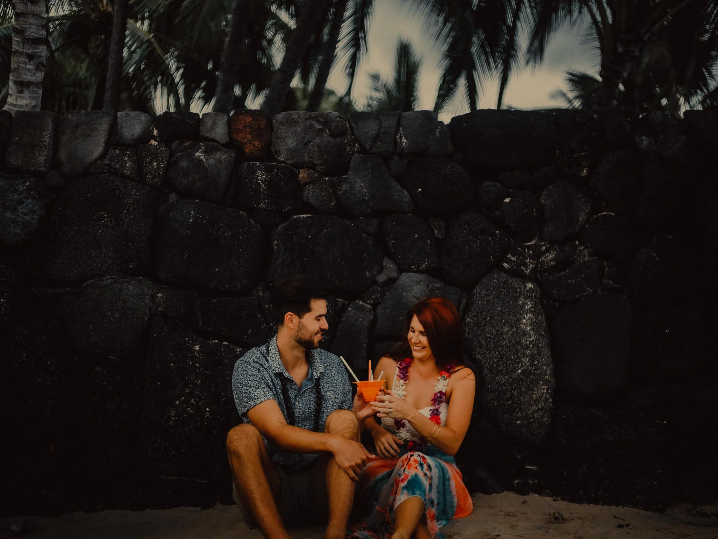 Big Island Hawaii Engagement Photography
