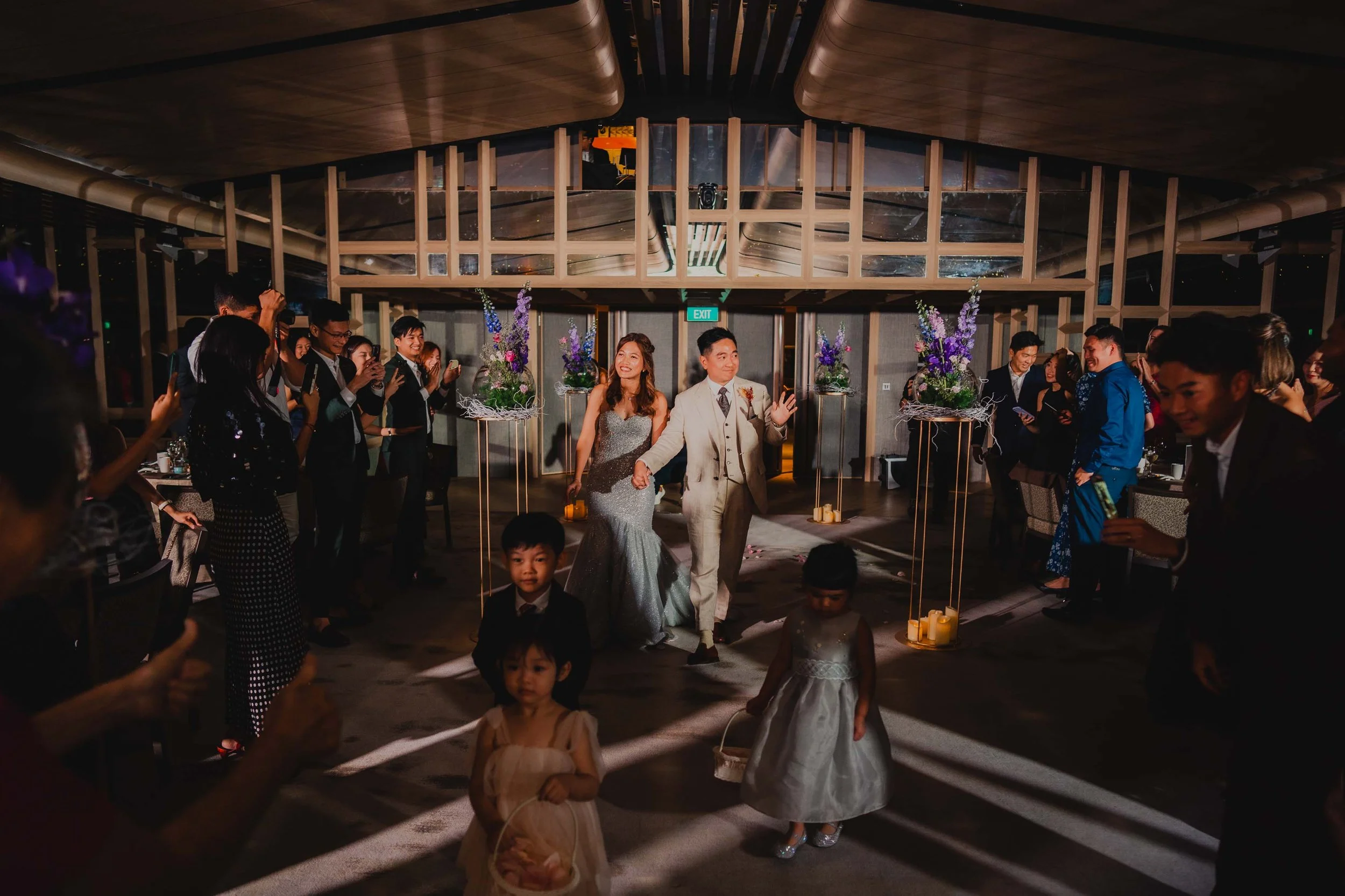  Singapore Wedding -Parkroyal Collection, Marina Bay - FreddyJillian - Reception 