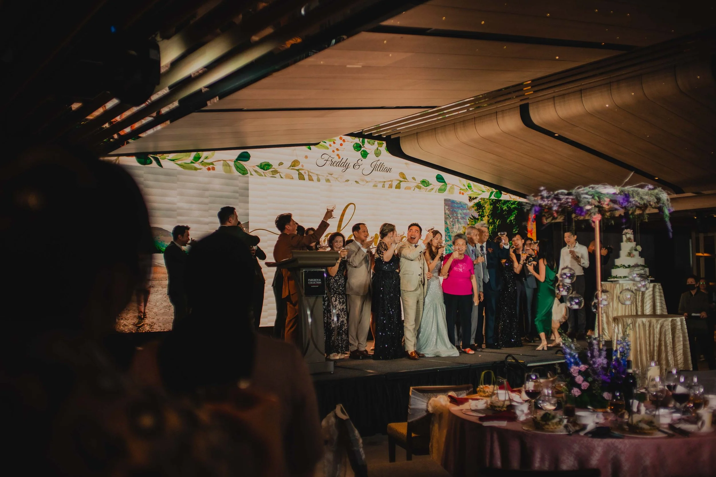 Singapore Wedding -Parkroyal Collection, Marina Bay - FreddyJillian - Reception 