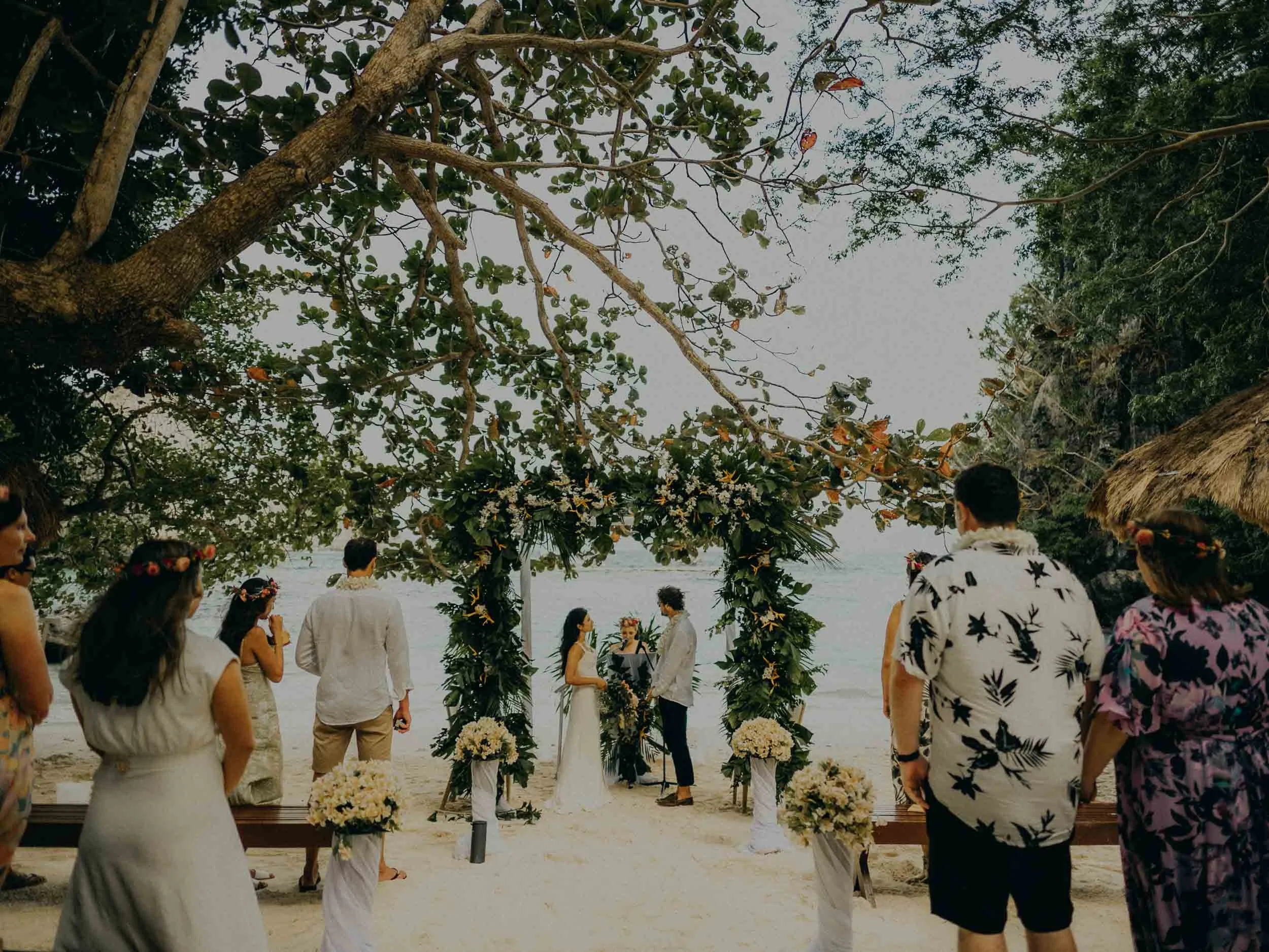 Miniloc Island Resort El Nido Intimate Destination Wedding Photo