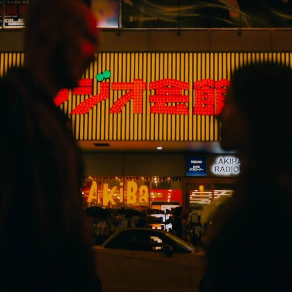 tokyo honeymoon shoot — akihabara rain & neon.jpg